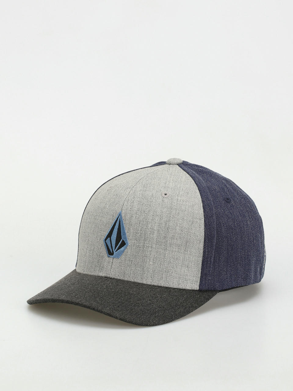 Шапка с козирка Volcom Full Stone Hthr Flexfit (smokey blue)