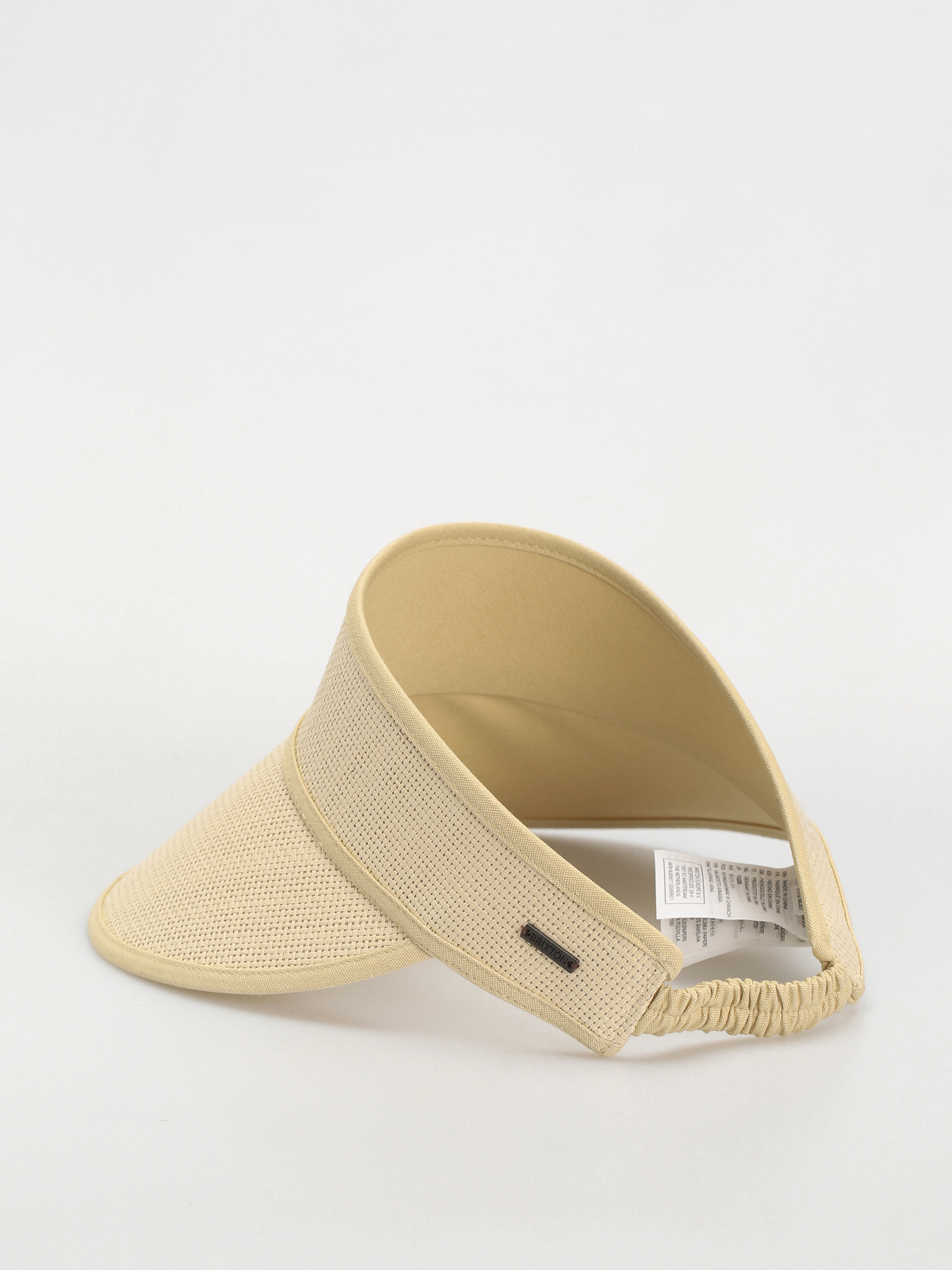 Шапка с периферия Brixton Daszek Newport Straw Visor Wmn (natural/natural)