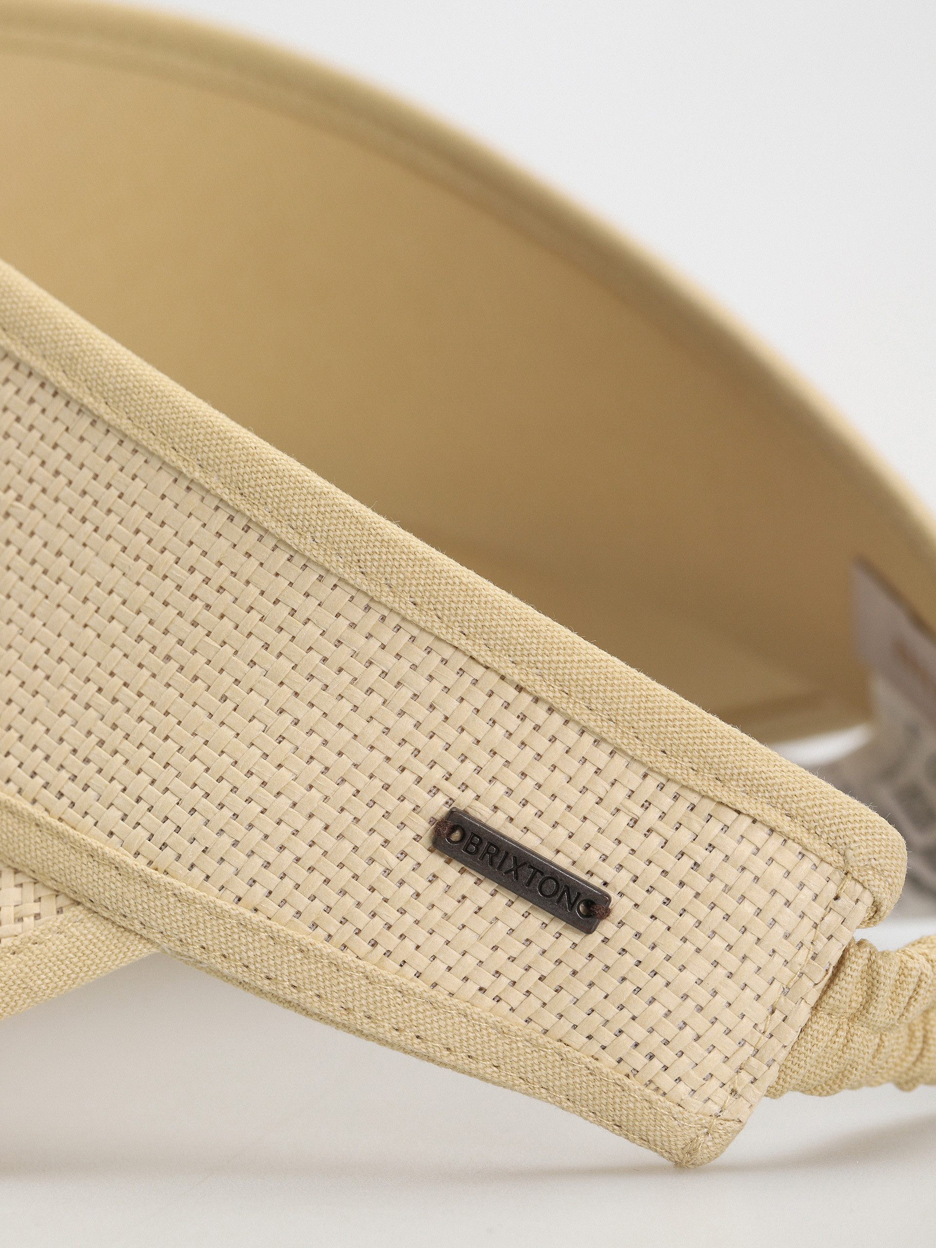 Шапка с периферия Brixton Daszek Newport Straw Visor Wmn (natural/natural)