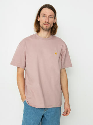 Тениска Carhartt WIP Chase (glassy pink/gold)