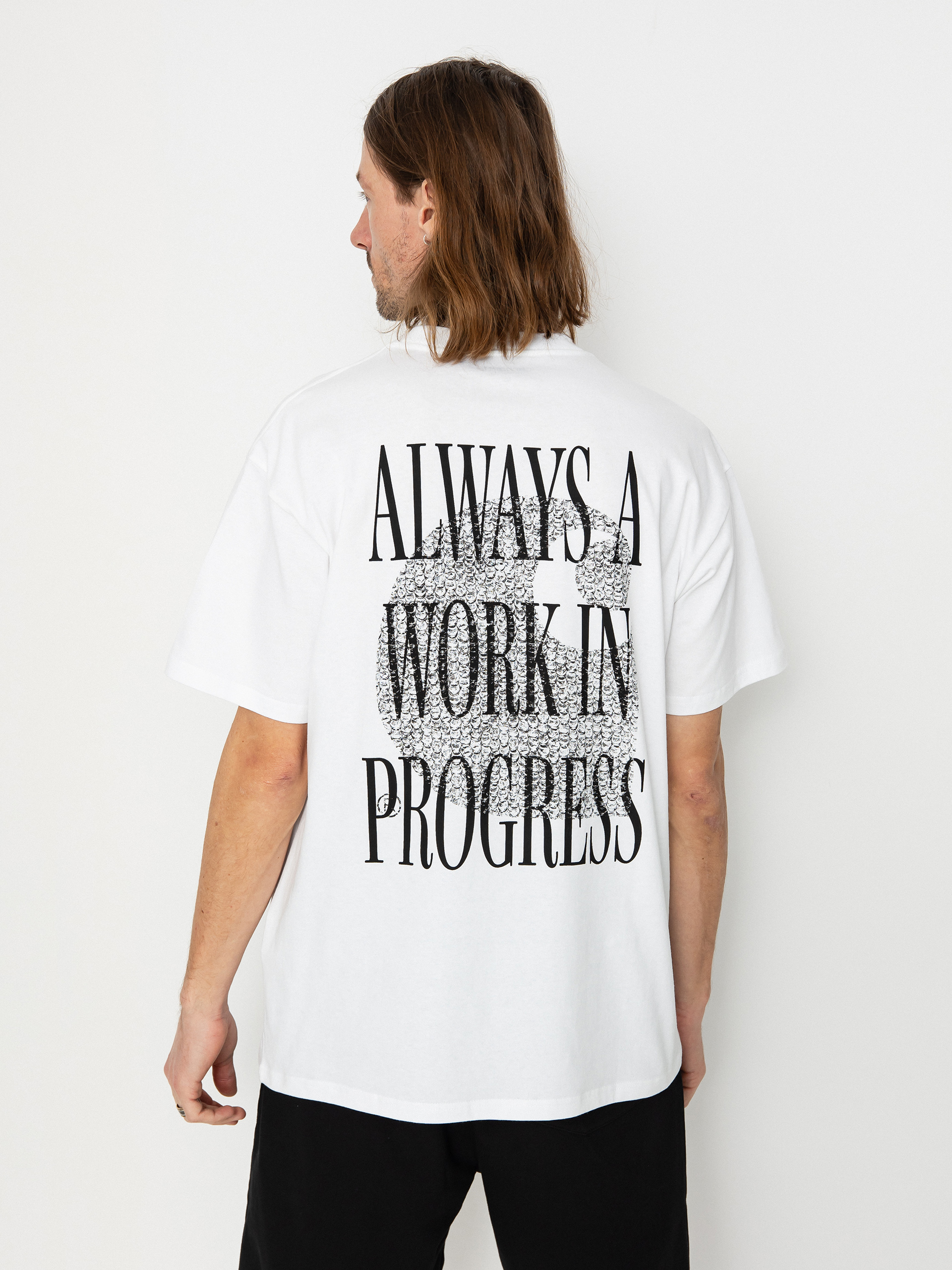 Тениска Carhartt WIP Always a WIP (white)