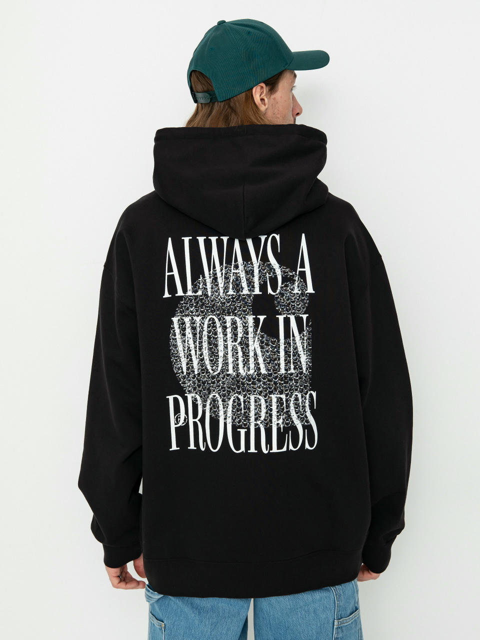 Суитшърт с качулка Carhartt WIP Always a WIP HD (black)