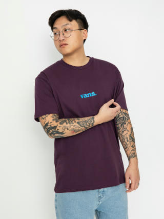 Тениска Vans Lower Corecase (blackberrywine/malibubl)