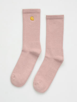 Чорапи Carhartt WIP Chase (glassy pink/gold)