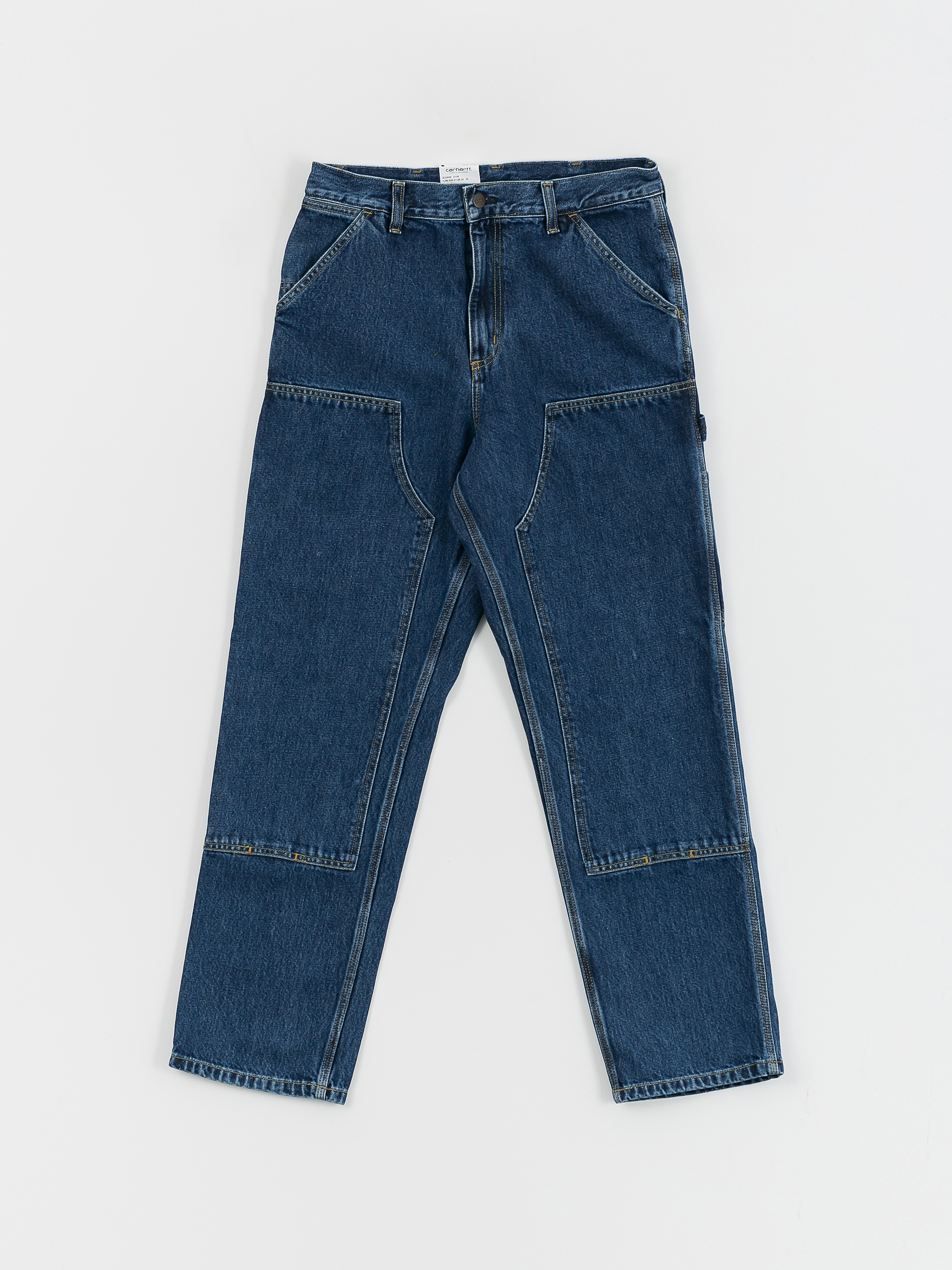 Панталони Carhartt WIP Double Knee (blue)