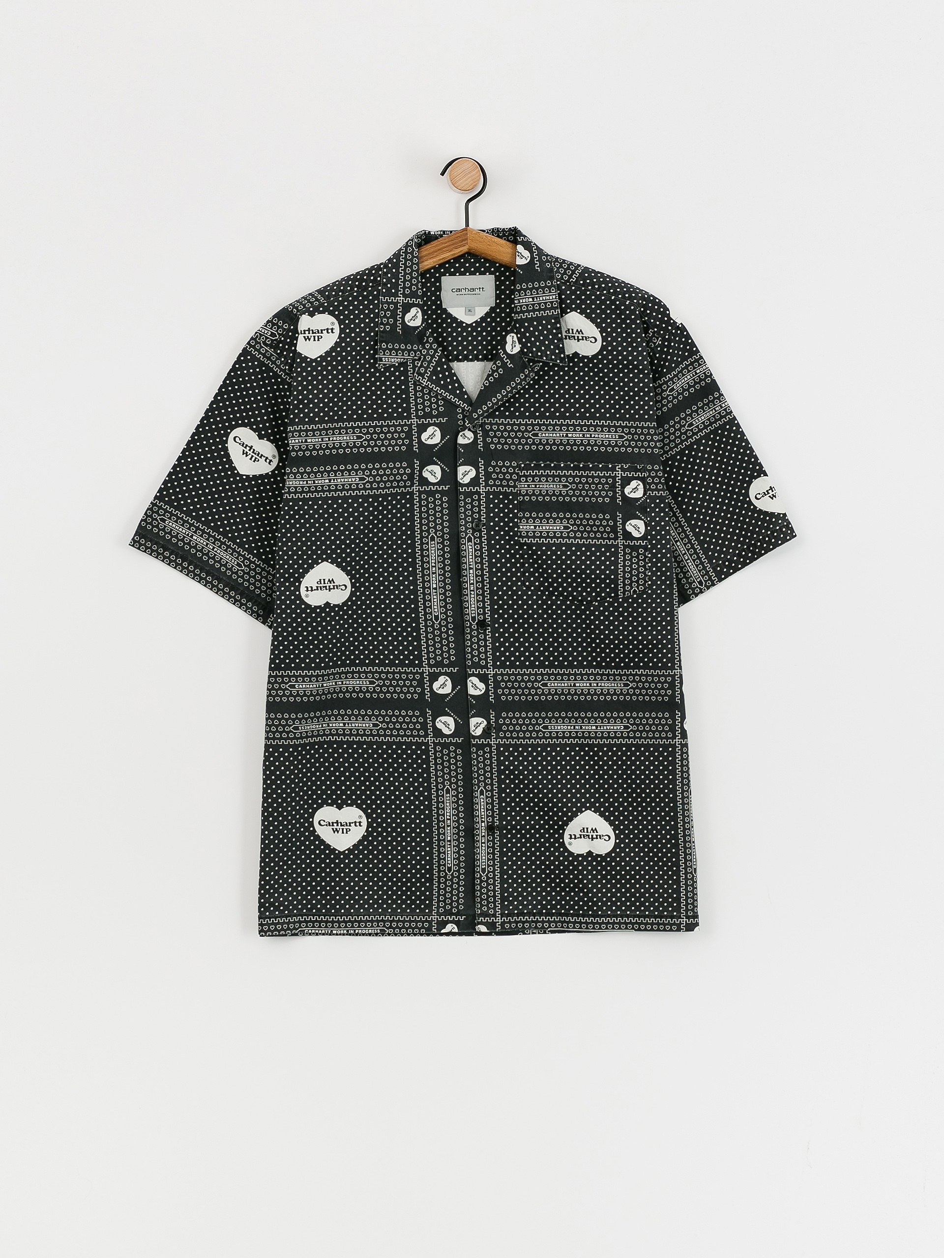 Риза Carhartt WIP Heart Bandana (heart bandana print/black)