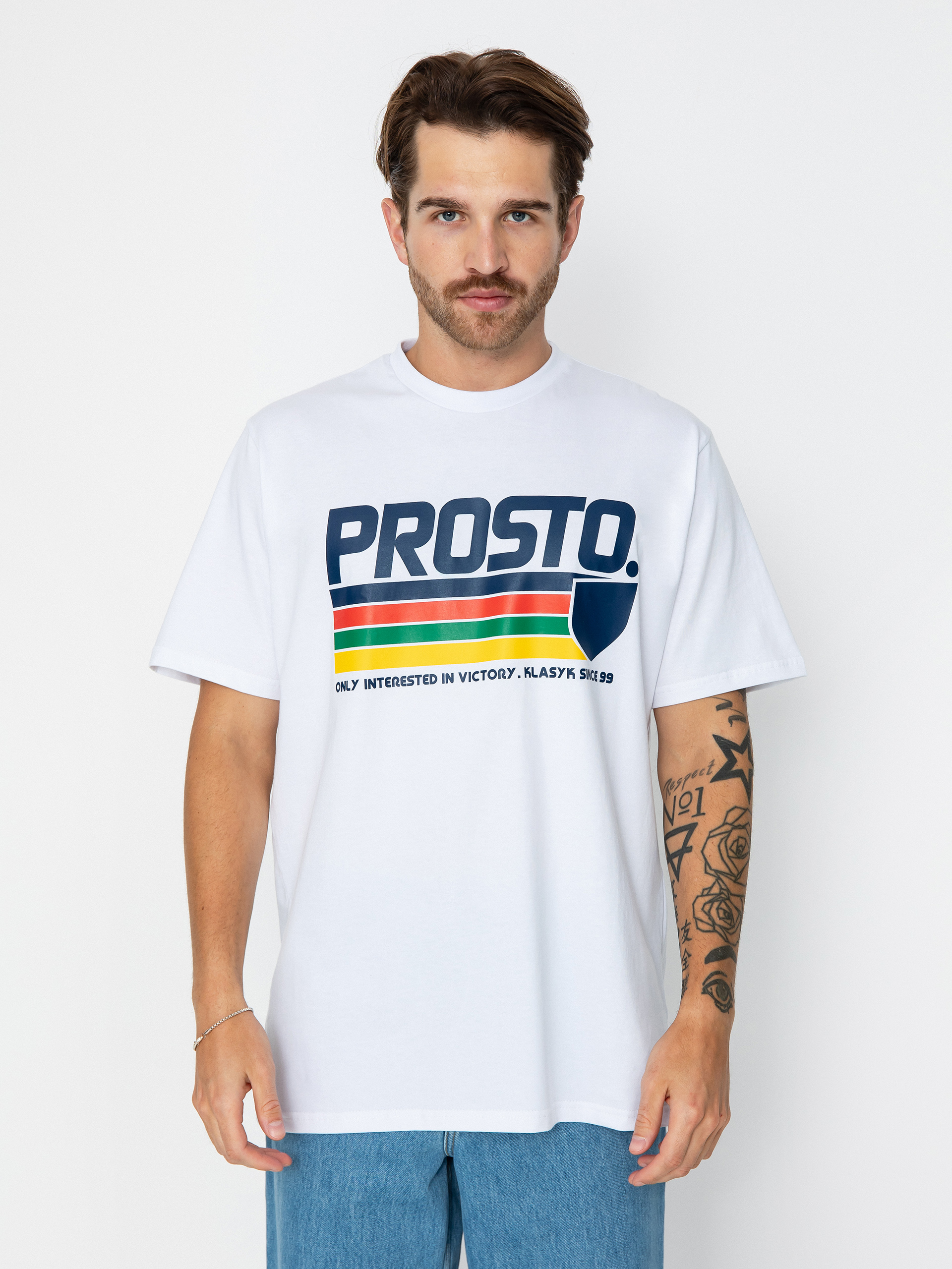 Тениска Prosto Fruiz (white)