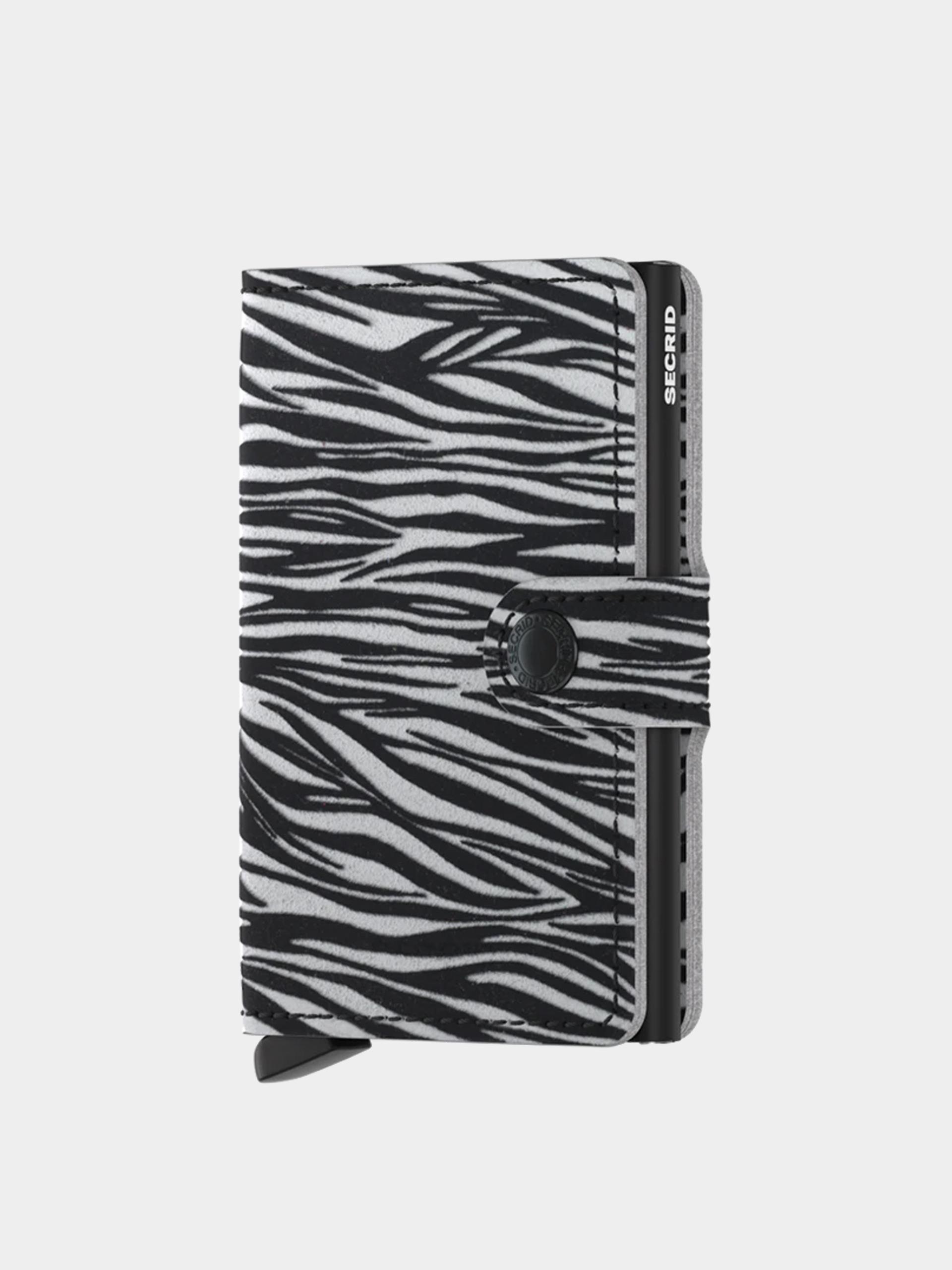 Портмоне Secrid Miniwallet (zebra light grey)