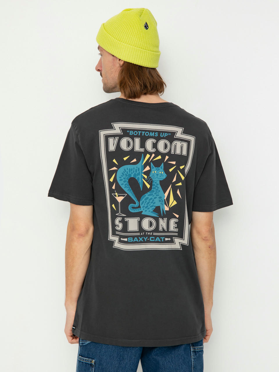 Тениска Volcom Saxy Cat (stealth)