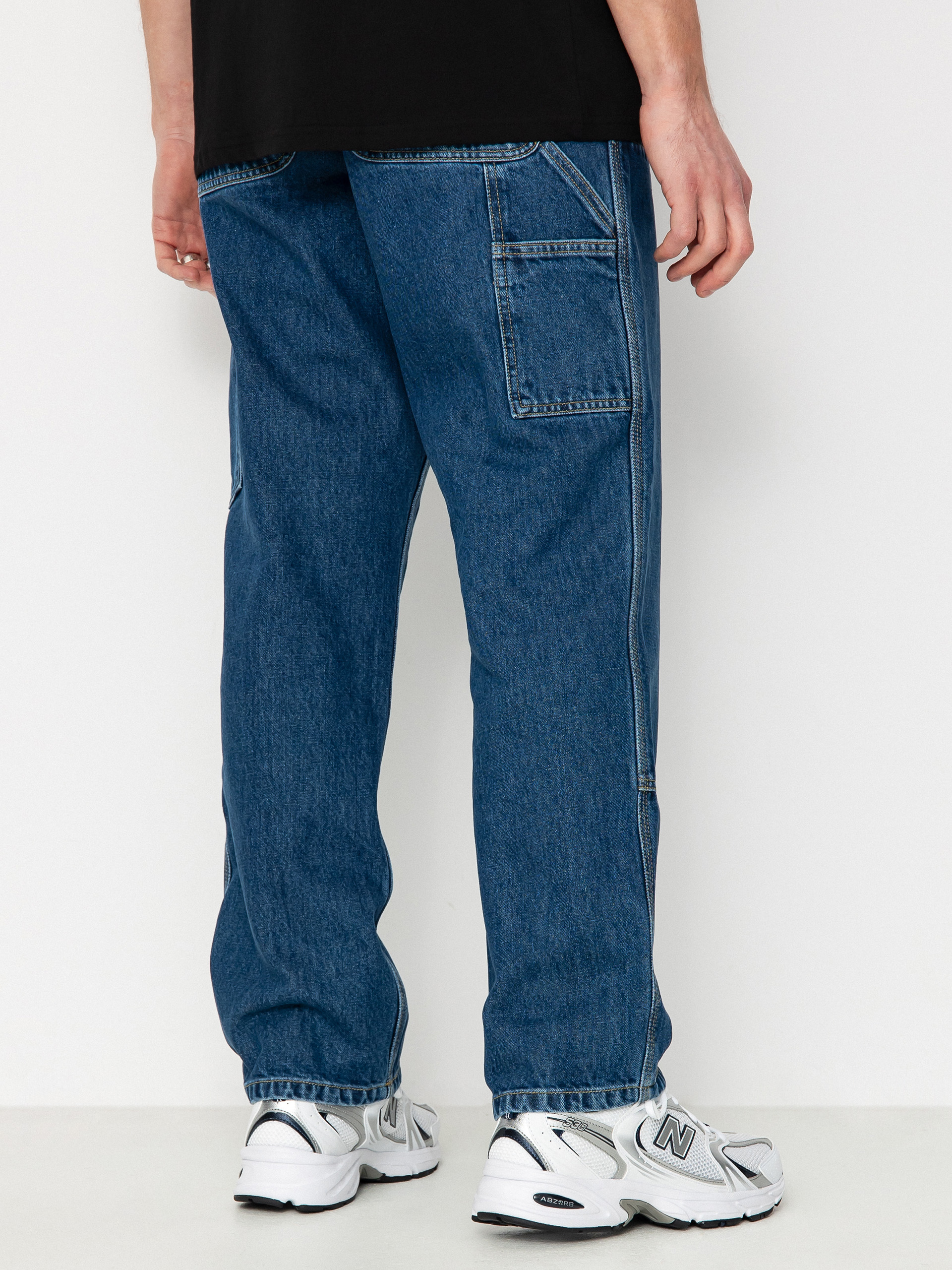 Панталони Carhartt WIP Double Knee (blue)