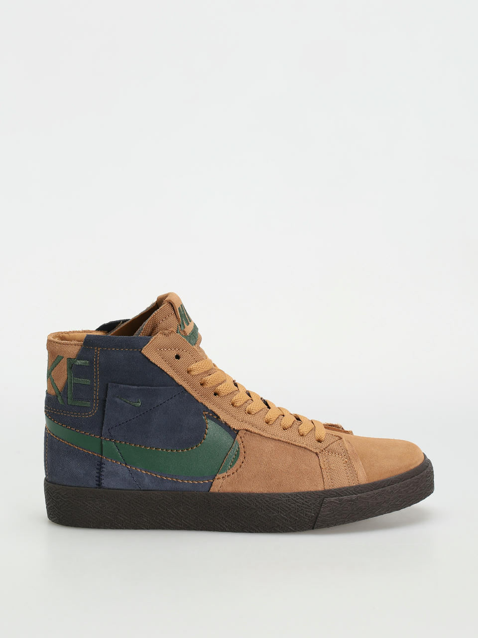 Обувки Nike SB Zoom Blazer Mid Prm (legend dk brown/fir obsidian)