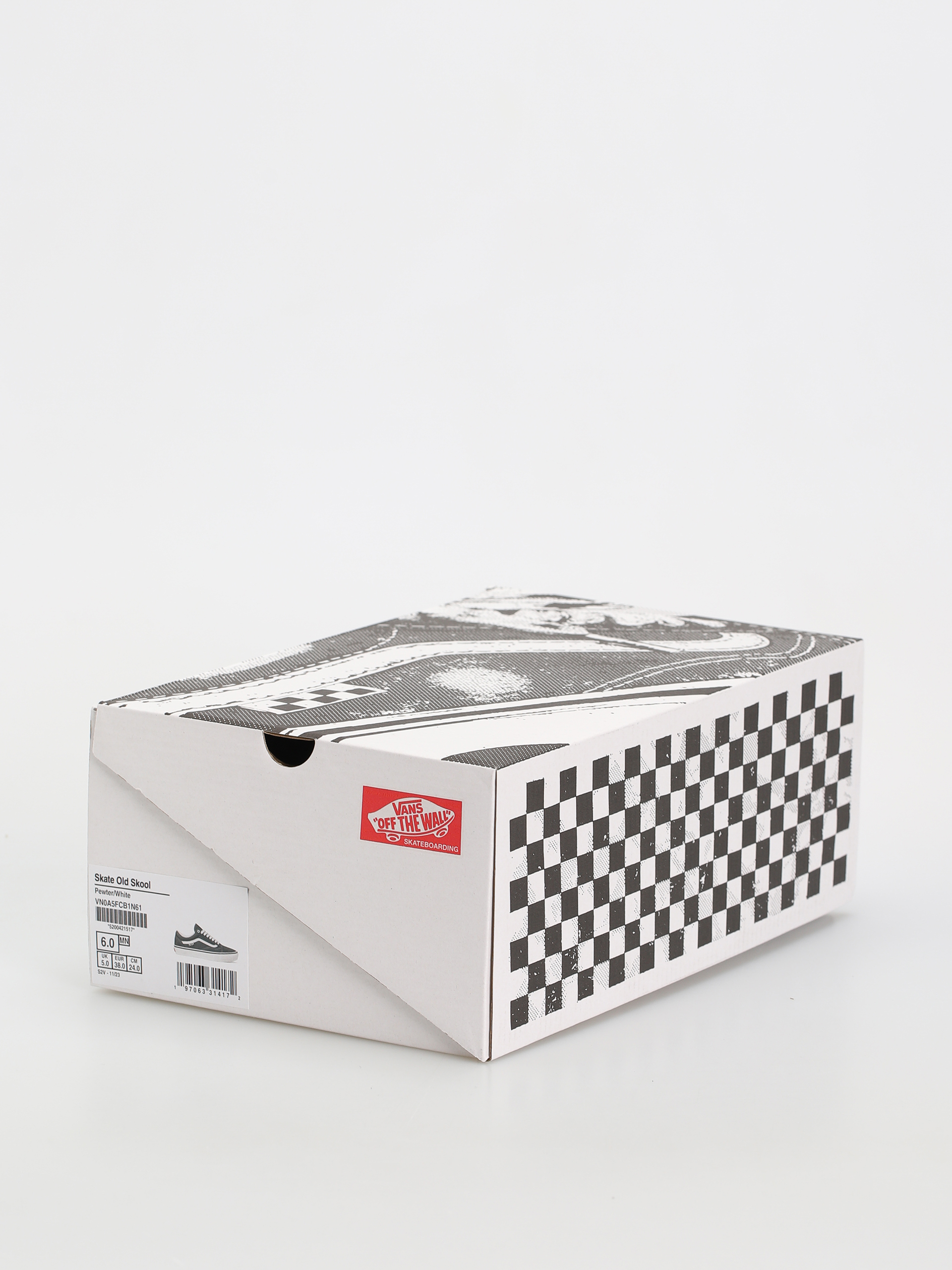 Обувки Vans Skate Old Skool (pewter/white)