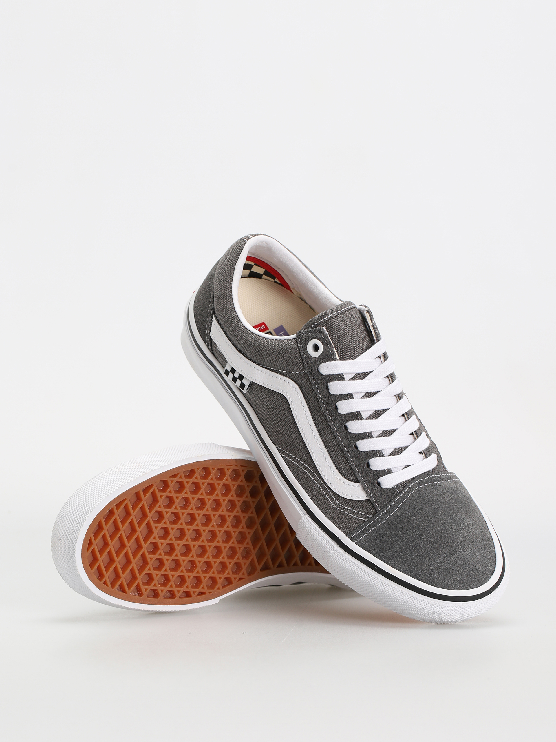 Обувки Vans Skate Old Skool (pewter/white)