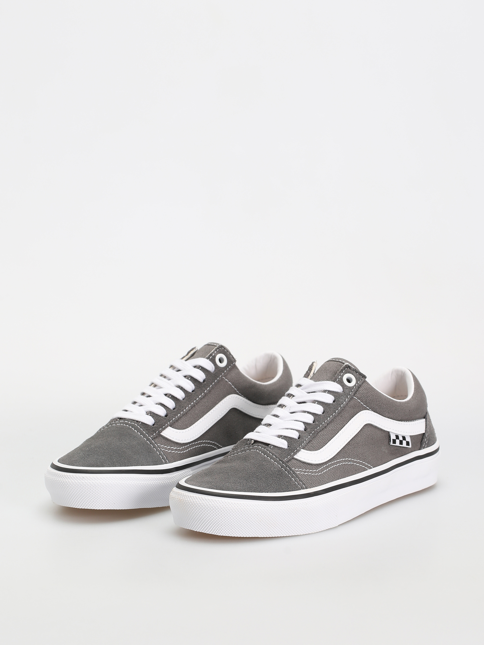 Обувки Vans Skate Old Skool (pewter/white)