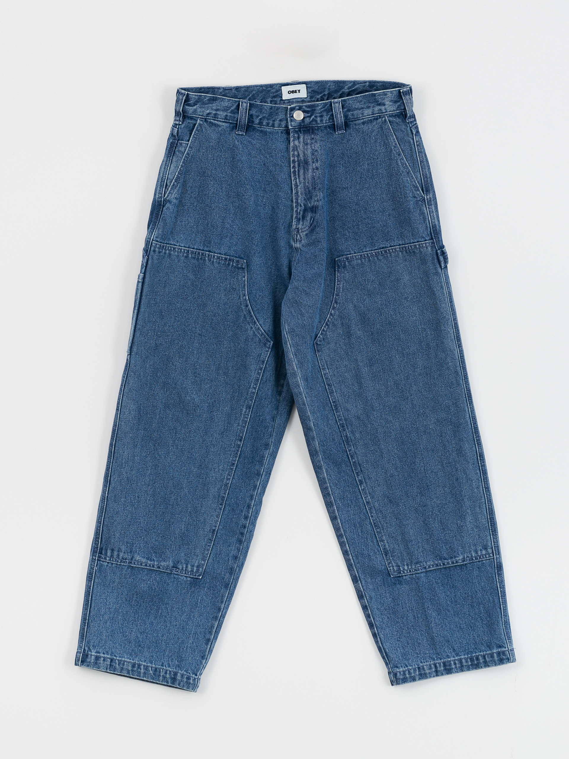Панталони OBEY Bigwig Denim Carpenter (light indigo)