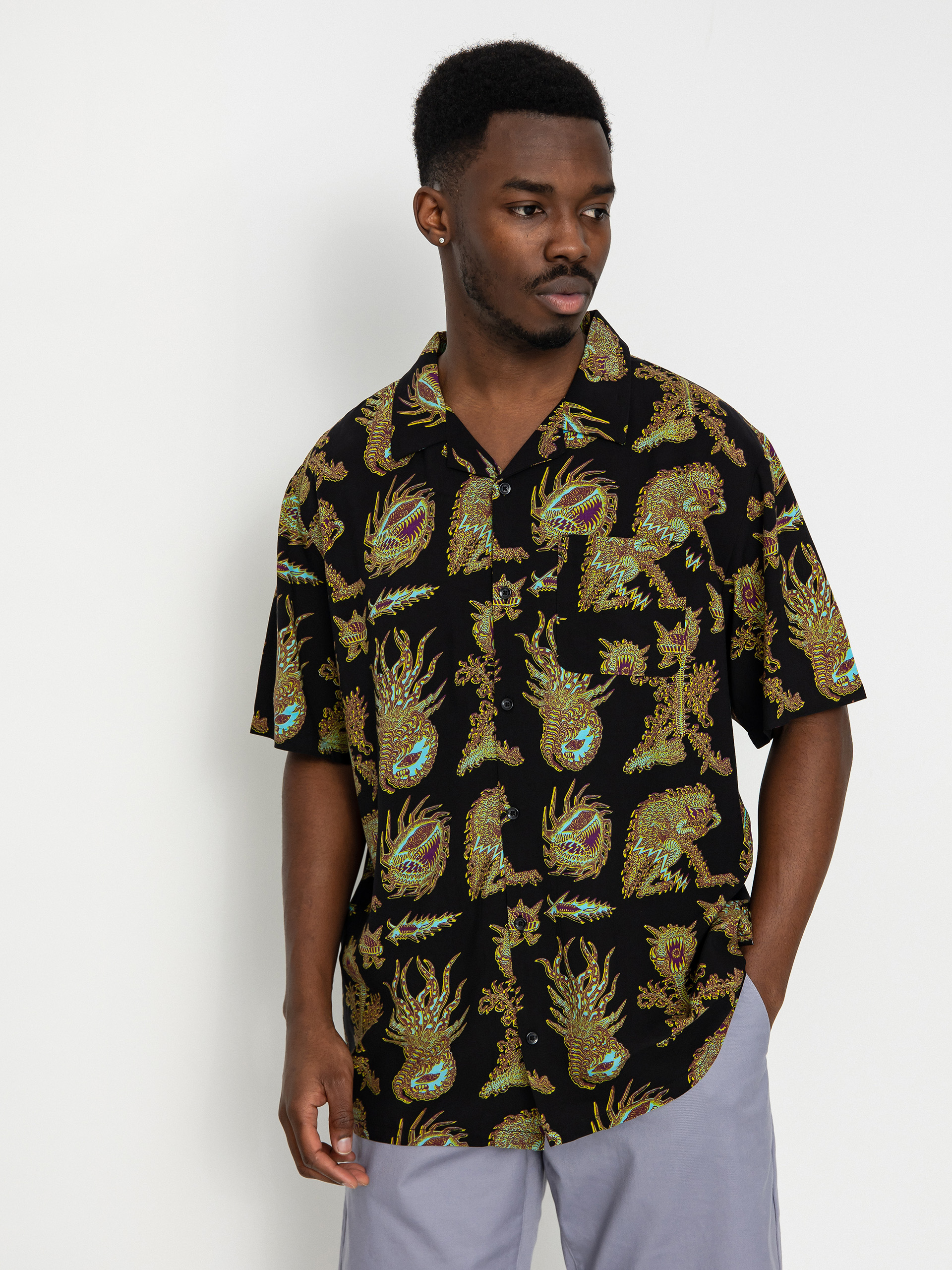 Риза Volcom Fa Tetsunori (black)