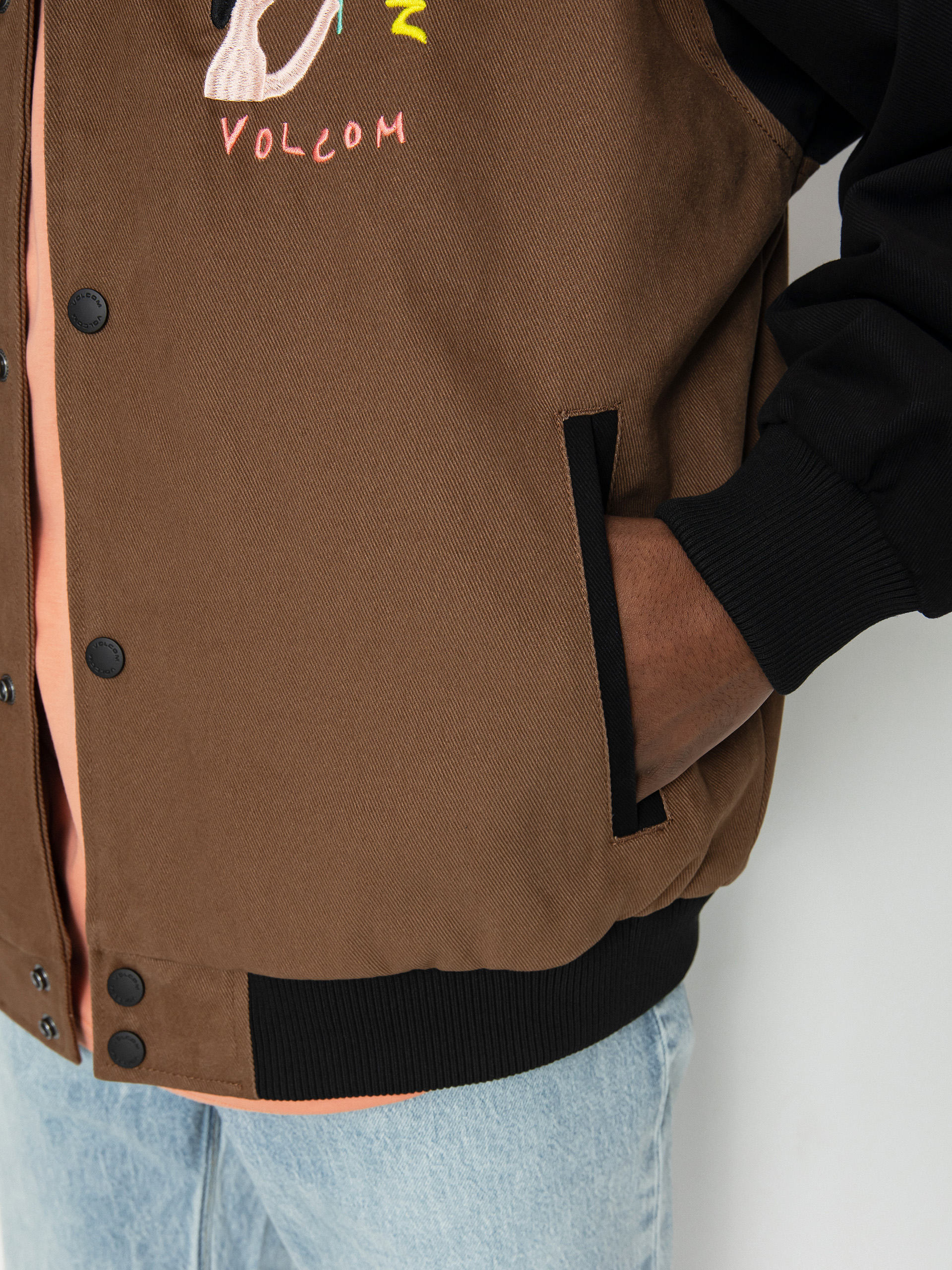 Яке Volcom Fa Arthur Longo (dark earth)