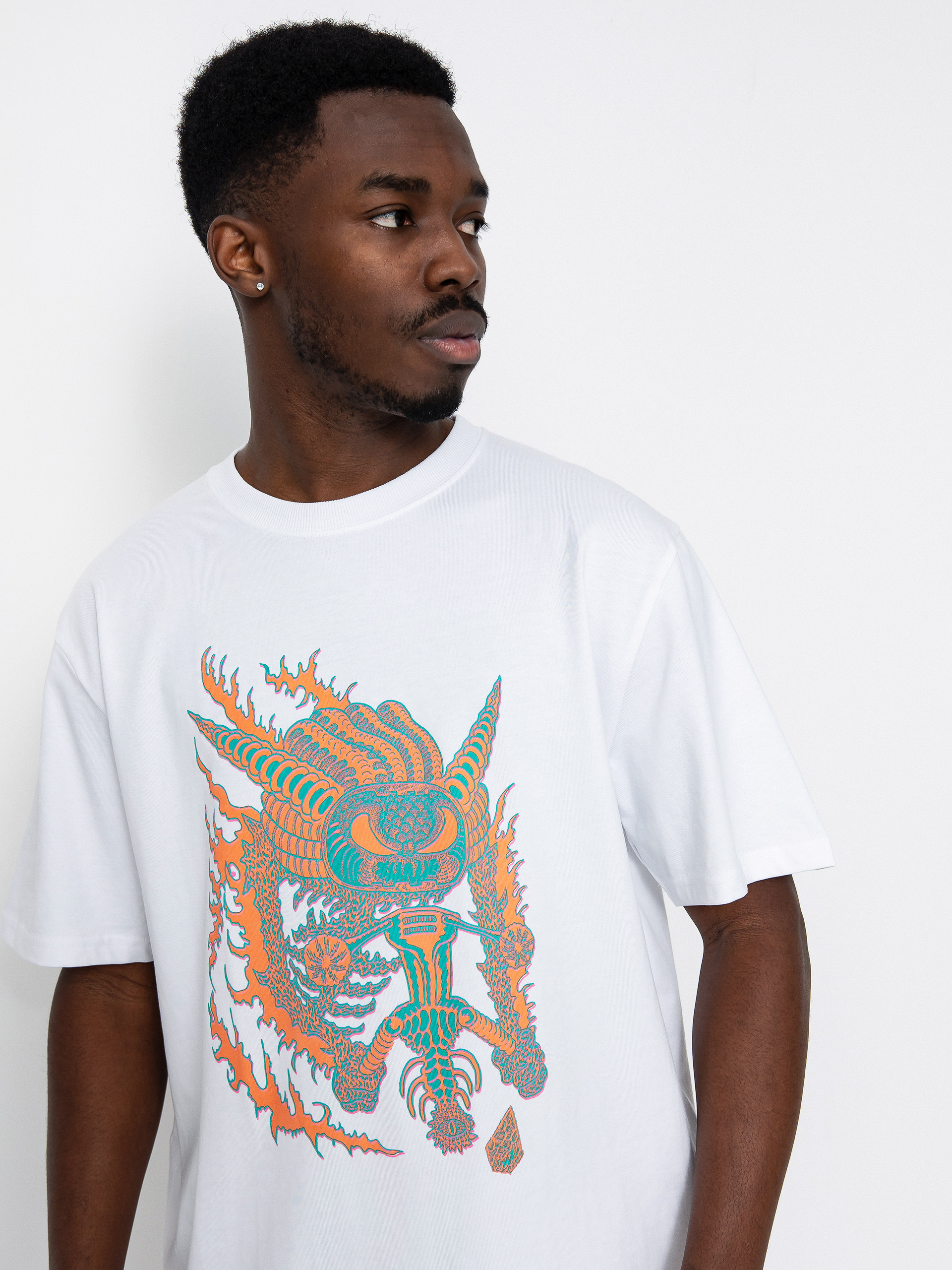 Тениска Volcom Fa Tetsunori 1 (white)