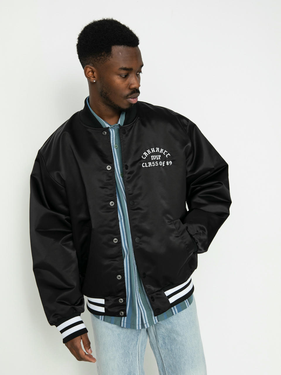 Яке Carhartt WIP Class of 89 Bomber (black/white)