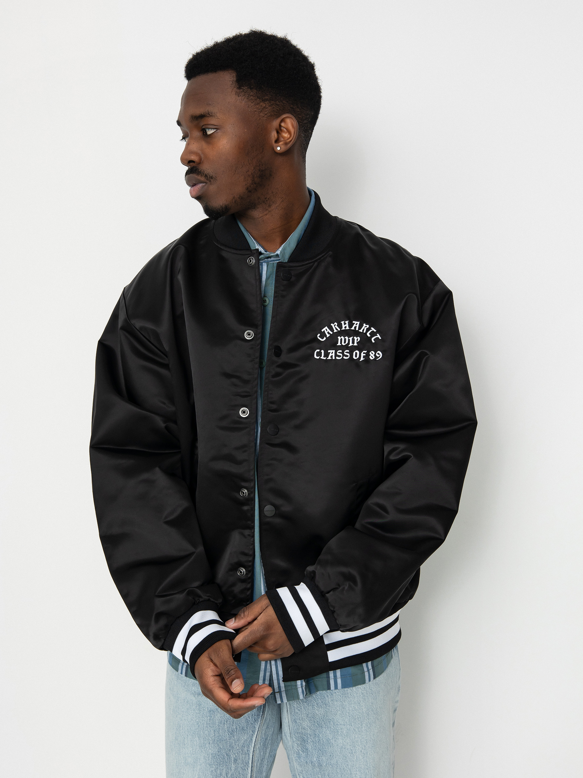 Яке Carhartt WIP Class of 89 Bomber (black/white)