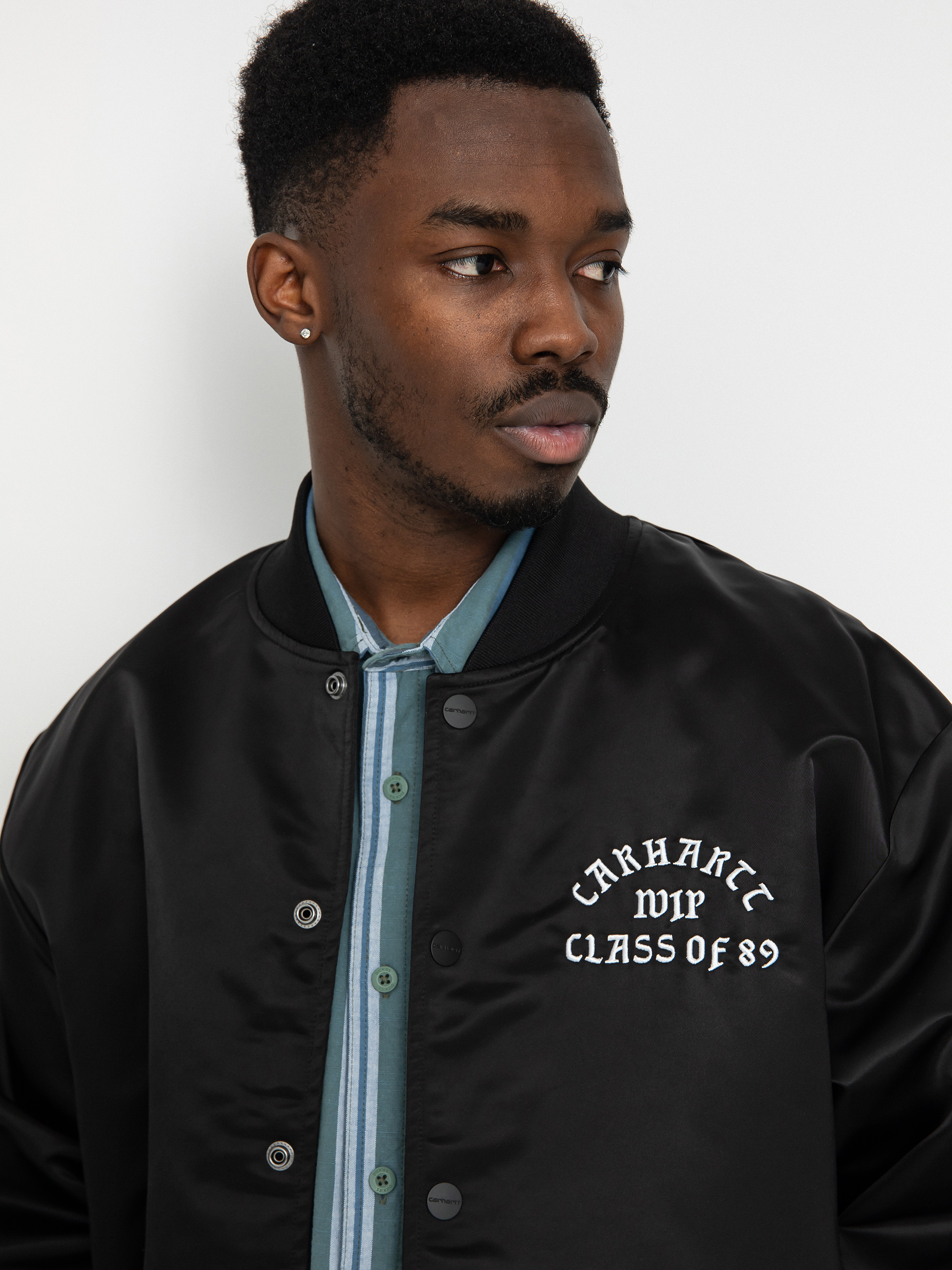 Яке Carhartt WIP Class of 89 Bomber (black/white)