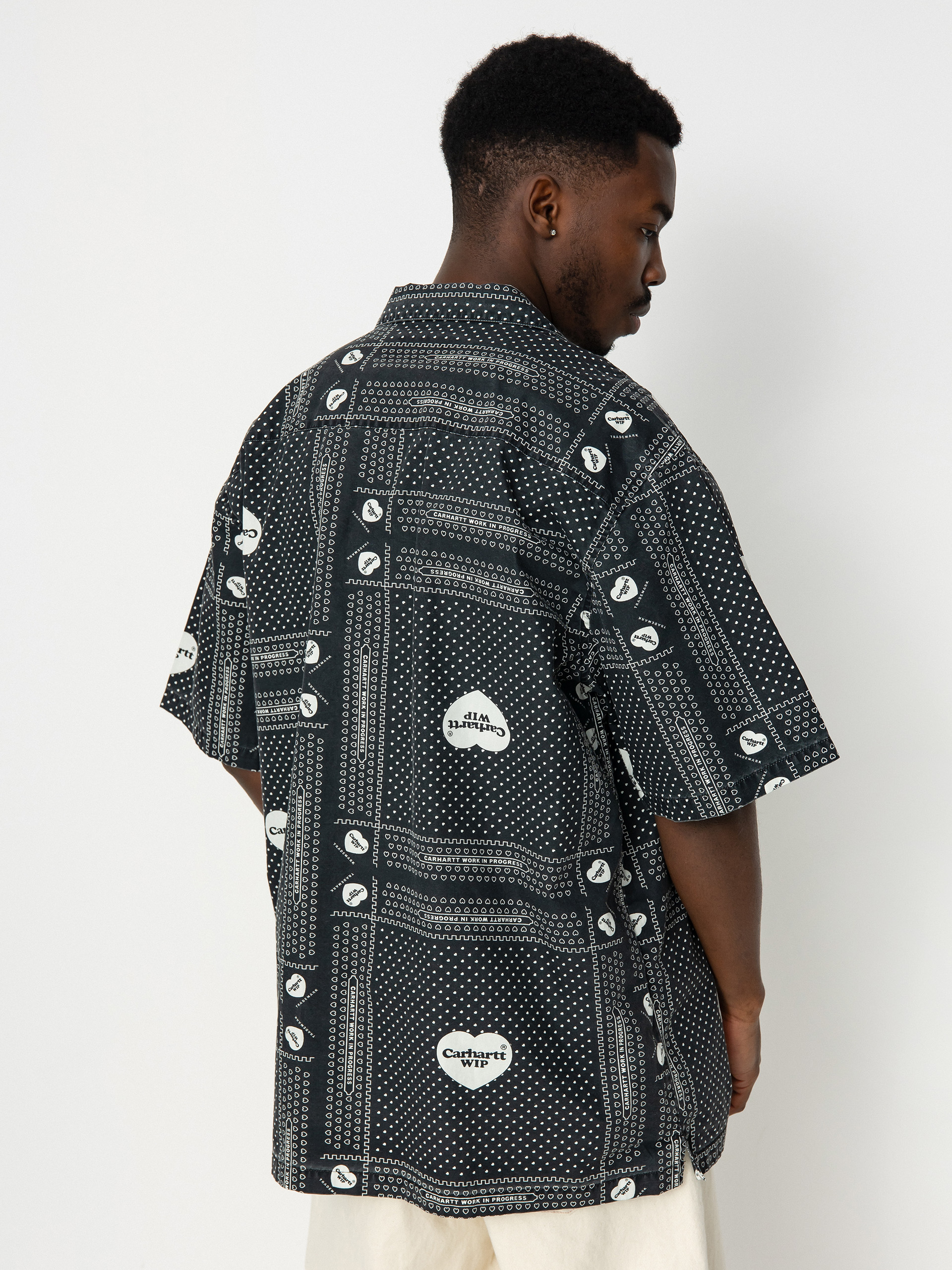 Риза Carhartt WIP Heart Bandana (heart bandana print/black)
