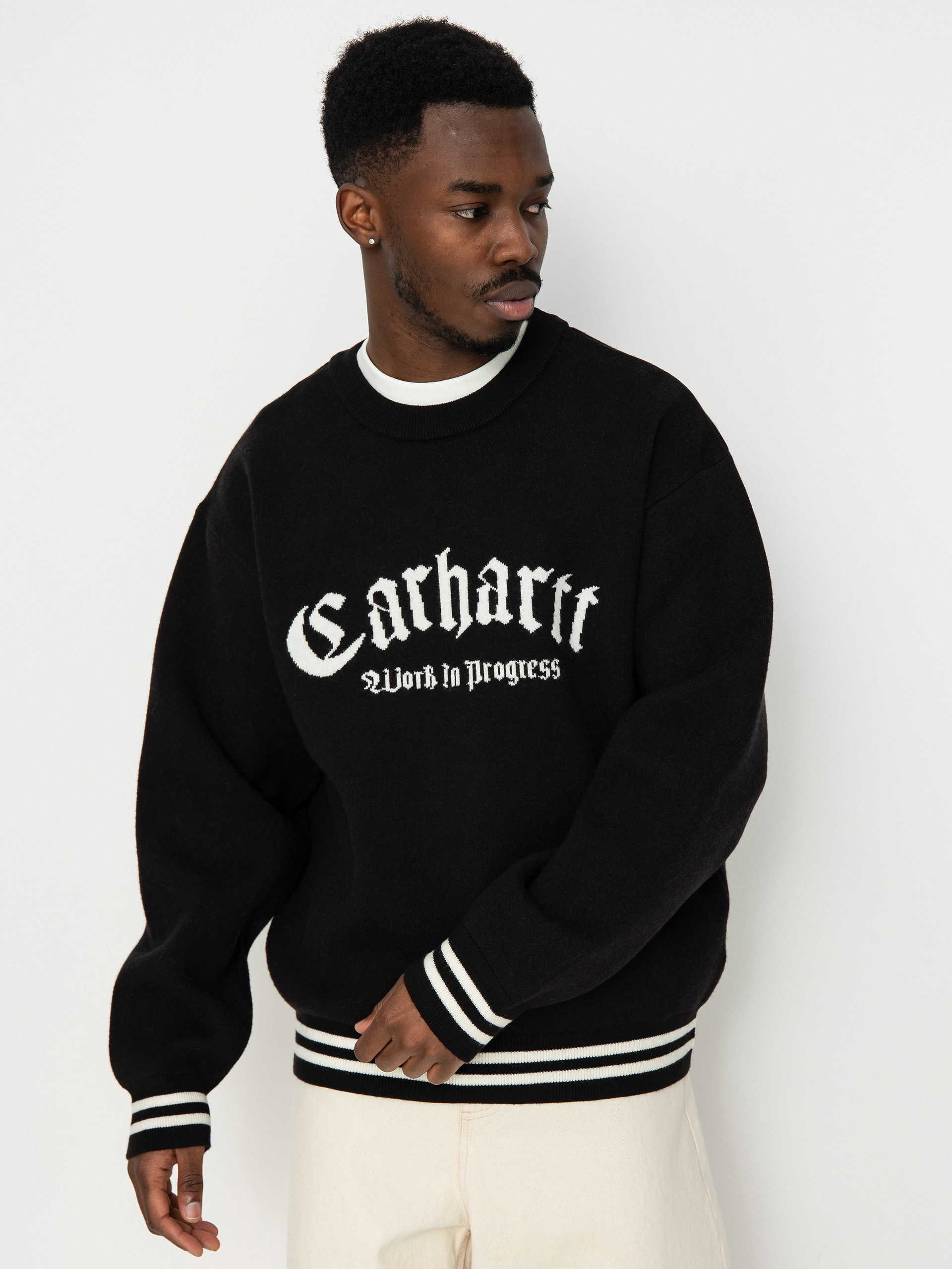 Пуловер Carhartt WIP Onyx (black/wax)