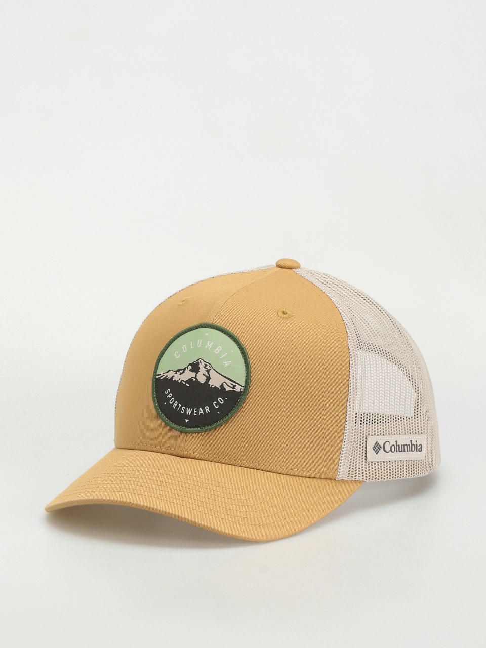 Шапка с козирка Columbia Mesh Snap Back (light camel/dark stone/mt hood circle)