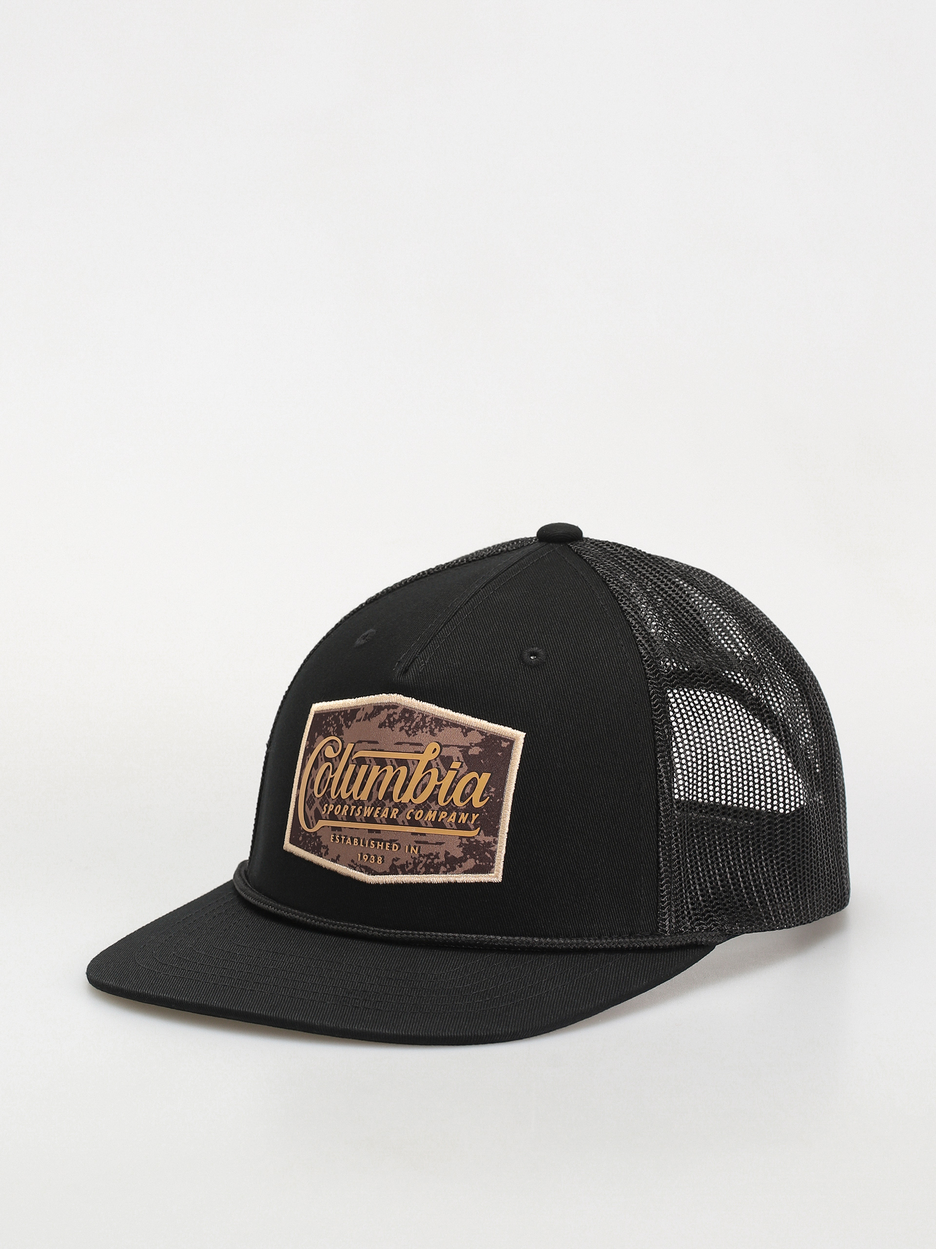 Шапка с козирка Columbia Flat Brim Snap Back (black/landroamer)