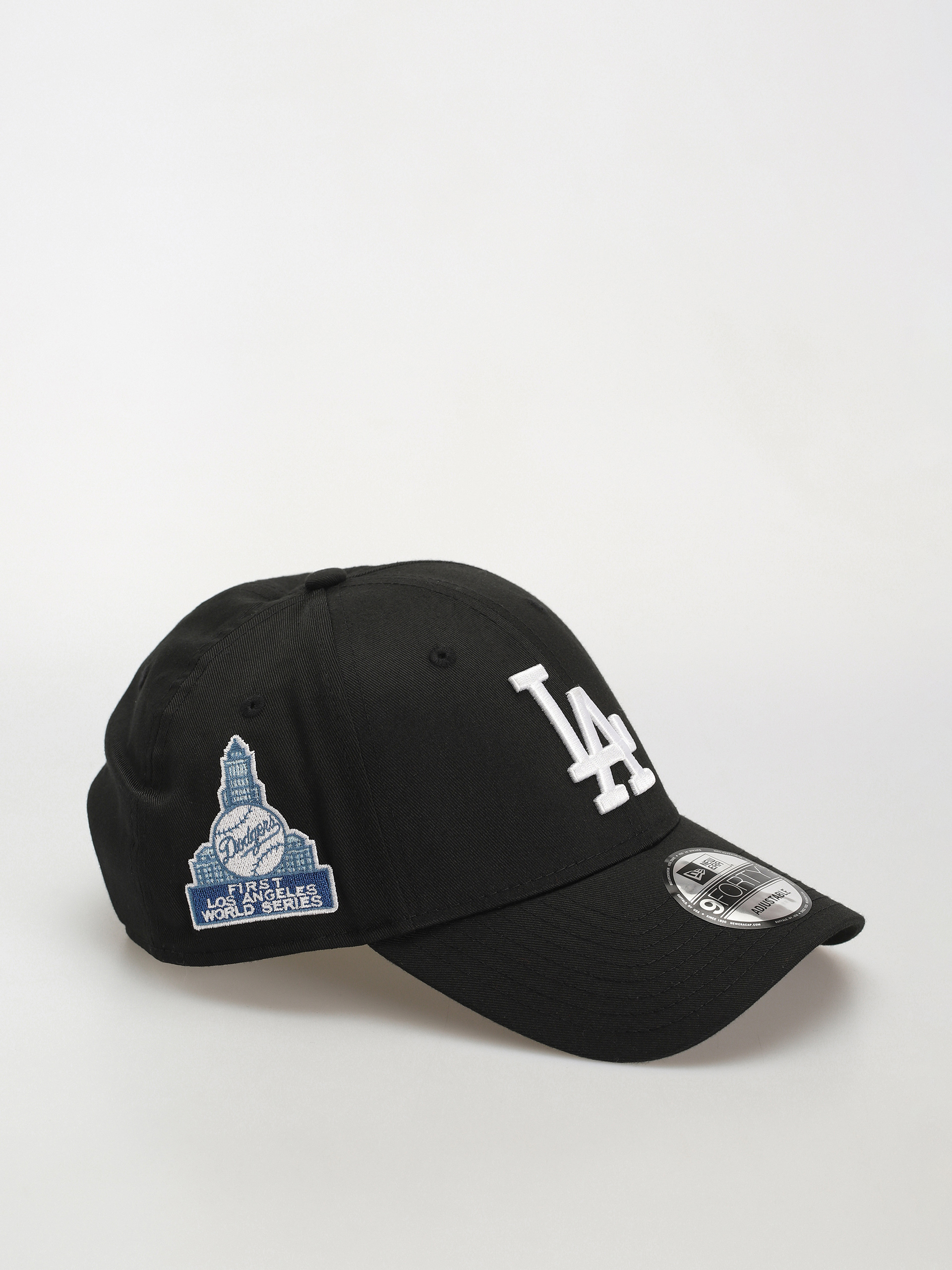 Шапка с козирка New Era Patch 9Forty Los Angeles Dodgers (black)