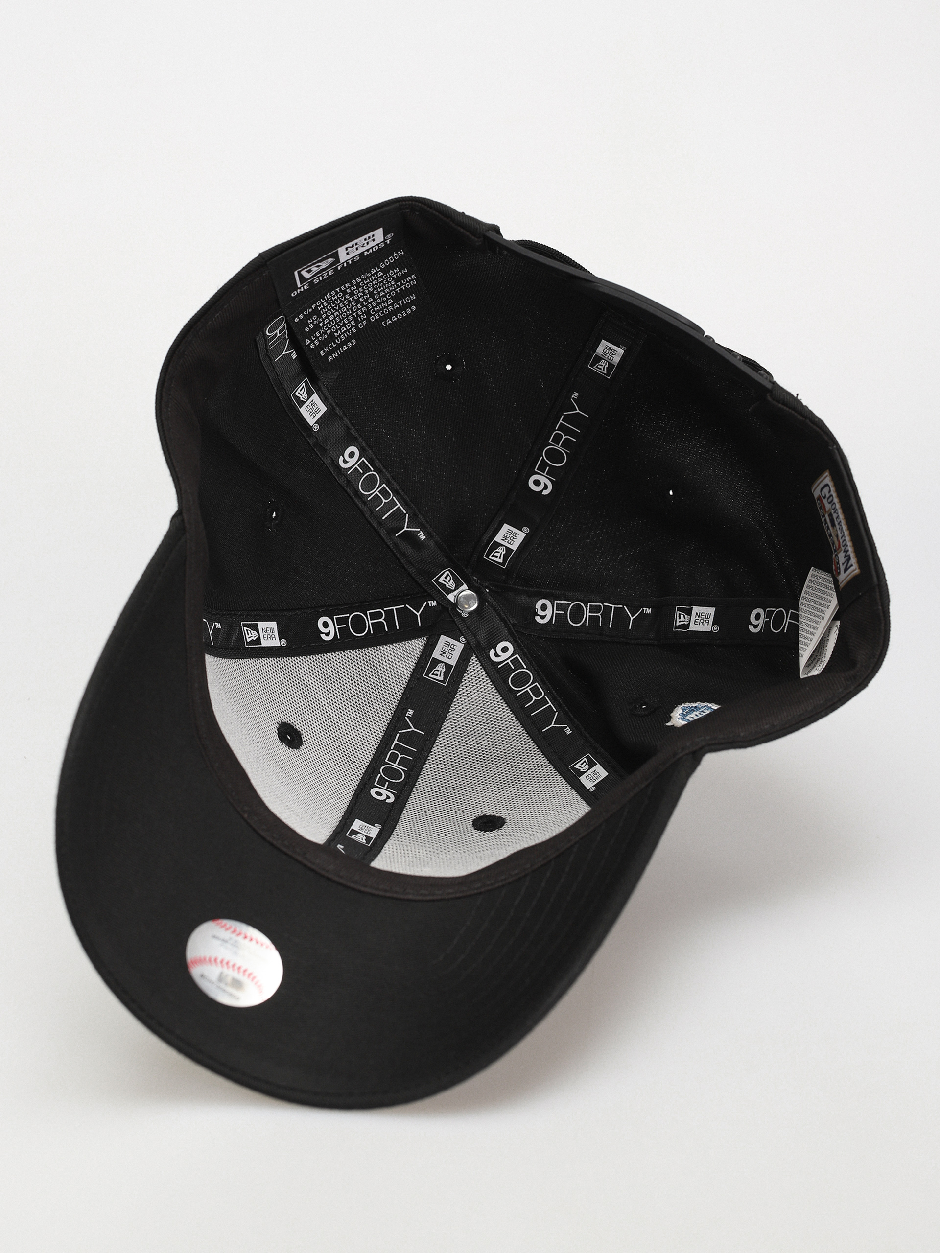 Шапка с козирка New Era Patch 9Forty Los Angeles Dodgers (black)