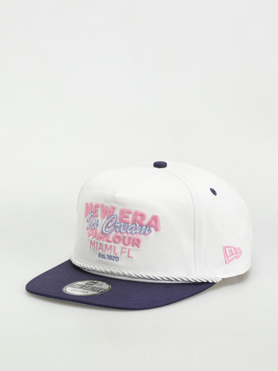 Шапка с козирка New Era Graphic Golfer (white/navy)