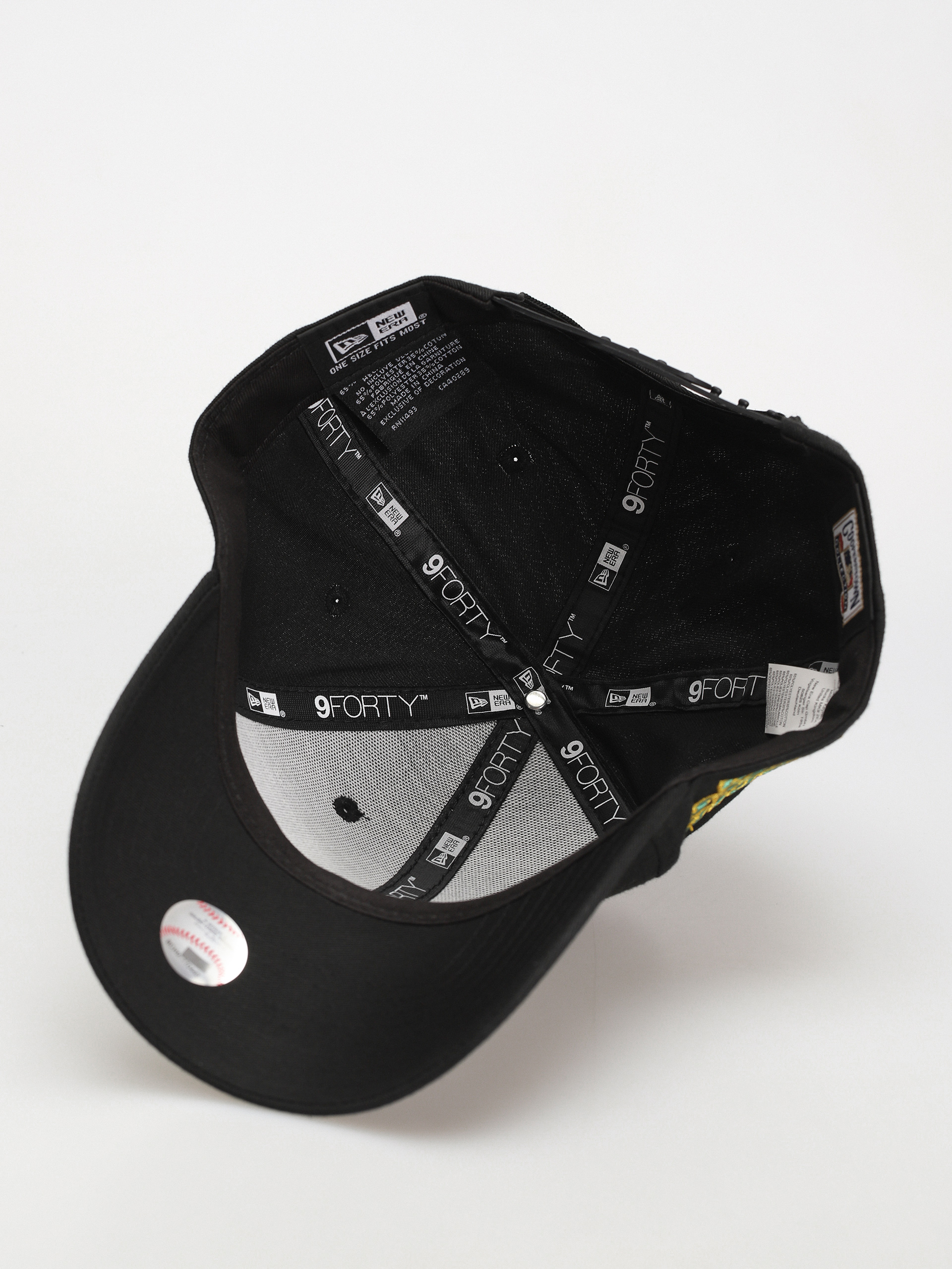 Шапка с козирка New Era Patch 9Forty Okland Atheltics (black)
