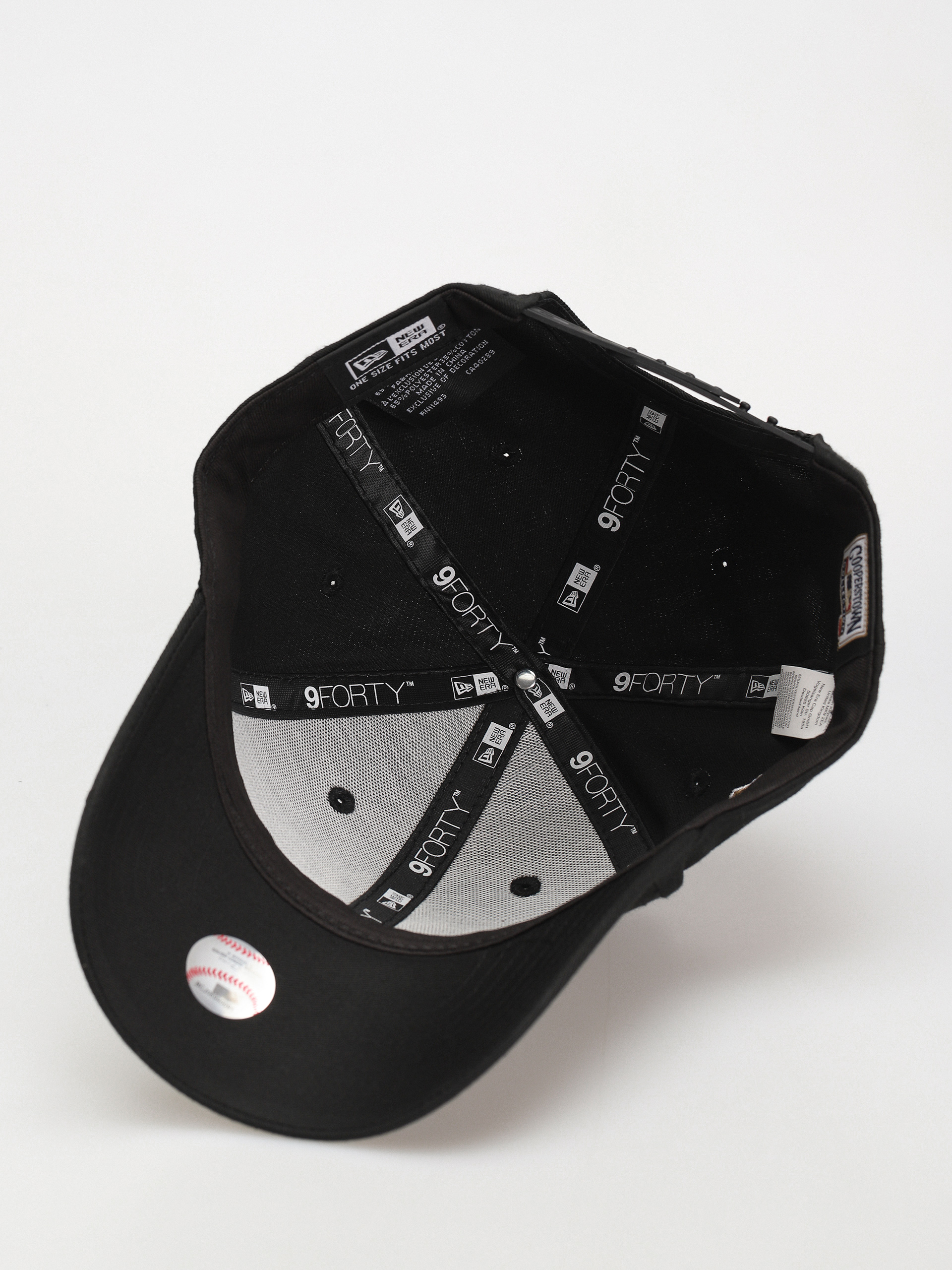 Шапка с козирка New Era Patch 9Forty New York Yankees (black)