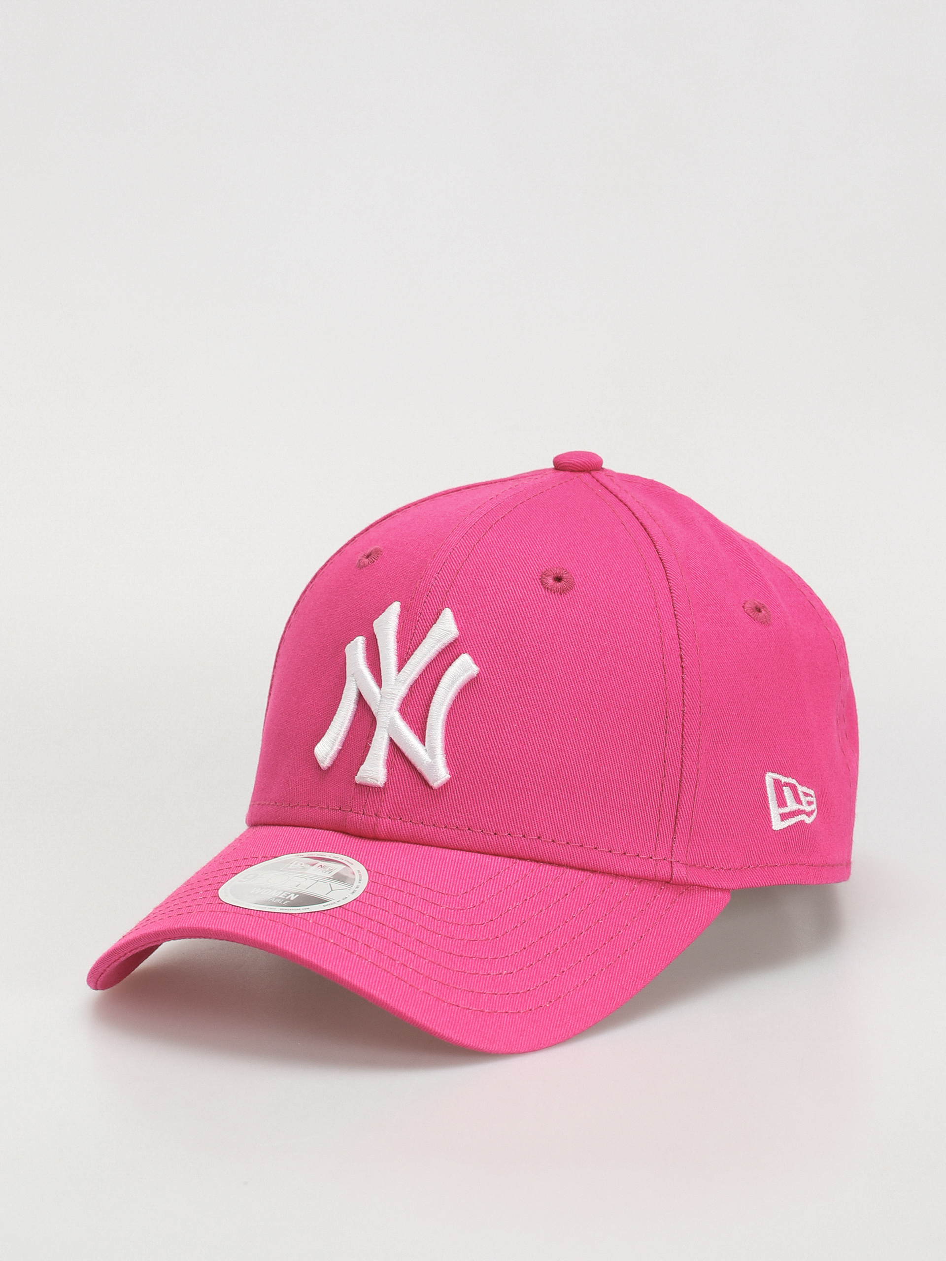 u0428u0430u043fu043au0430 u0441 u043au043eu0437u0438u0440u043au0430 New Era League Essential 9Forty New York Yankees Wmn (pink/white)