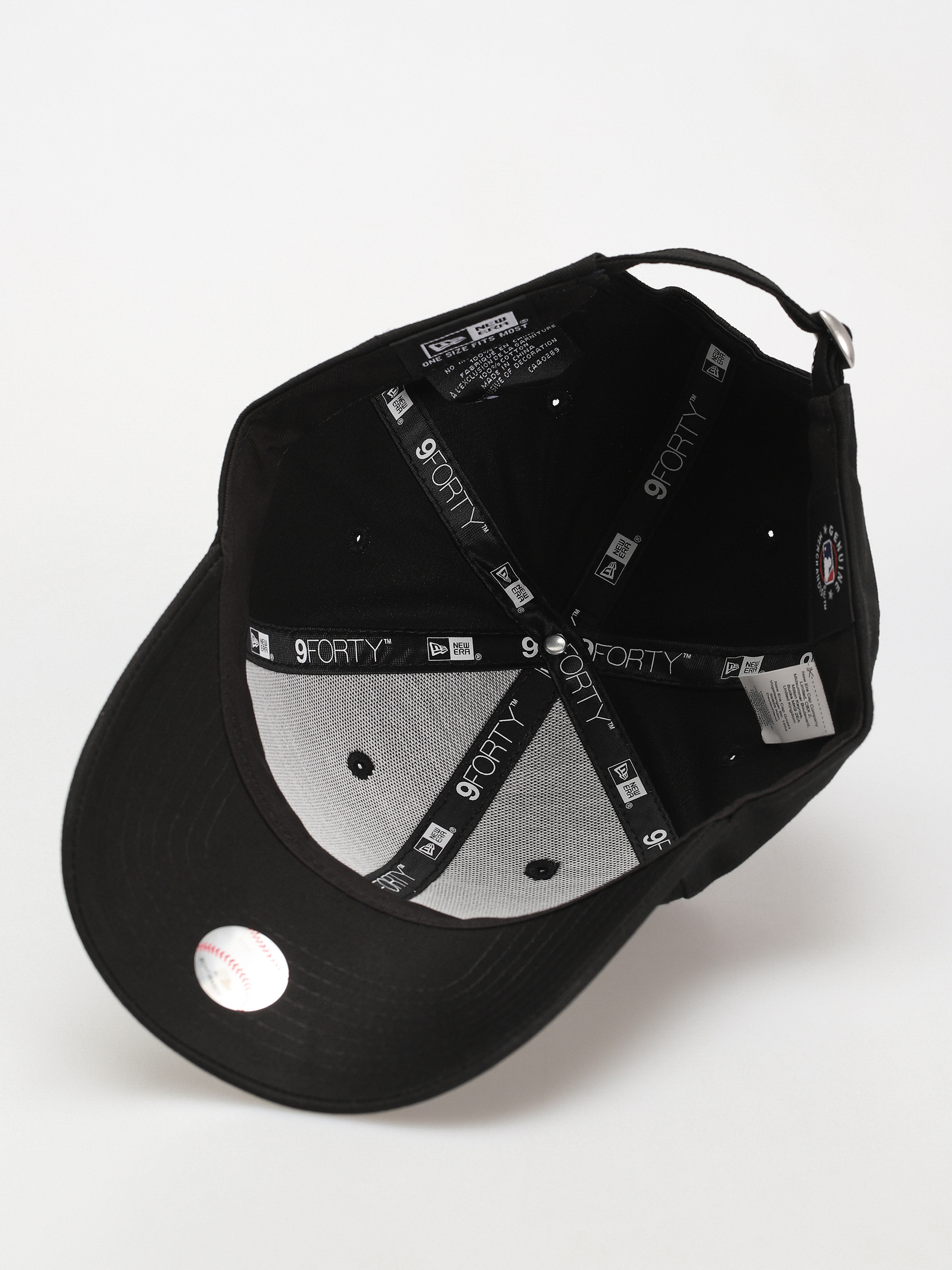 Шапка с козирка New Era Metallic Outline 9Forty Los Angeles Dodgers (black)