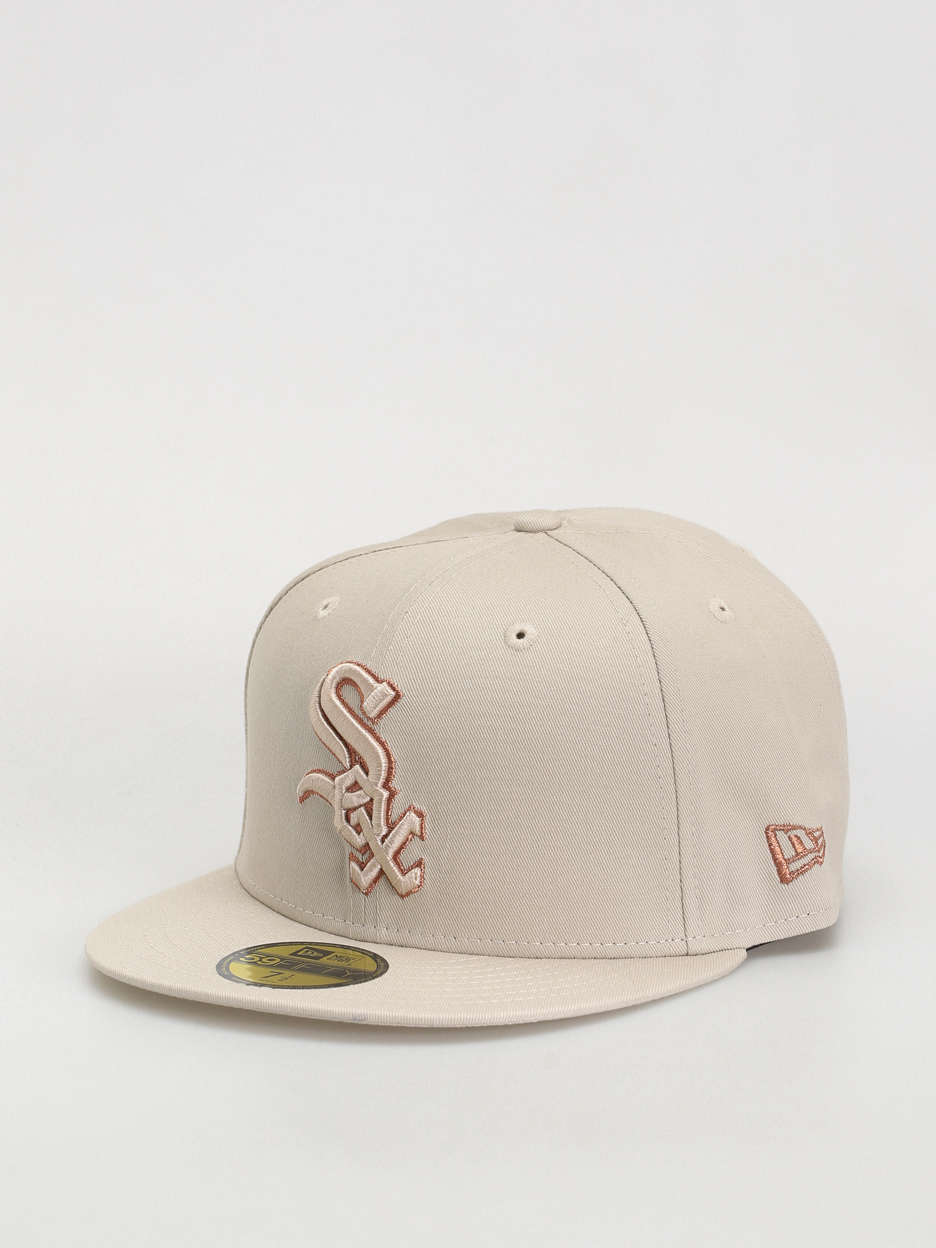 Шапка с козирка New Era Metallic Outline 59Fifty Chicago White Sox (stone)