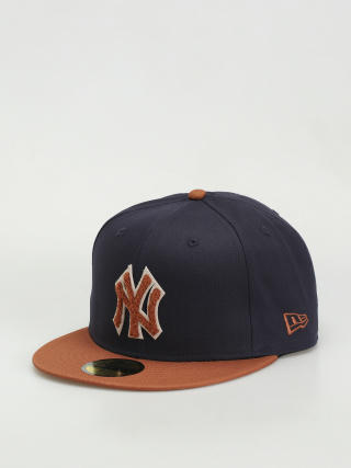 Шапка с козирка New Era Boucle 59Fifty New York Yankees (navy/brown)