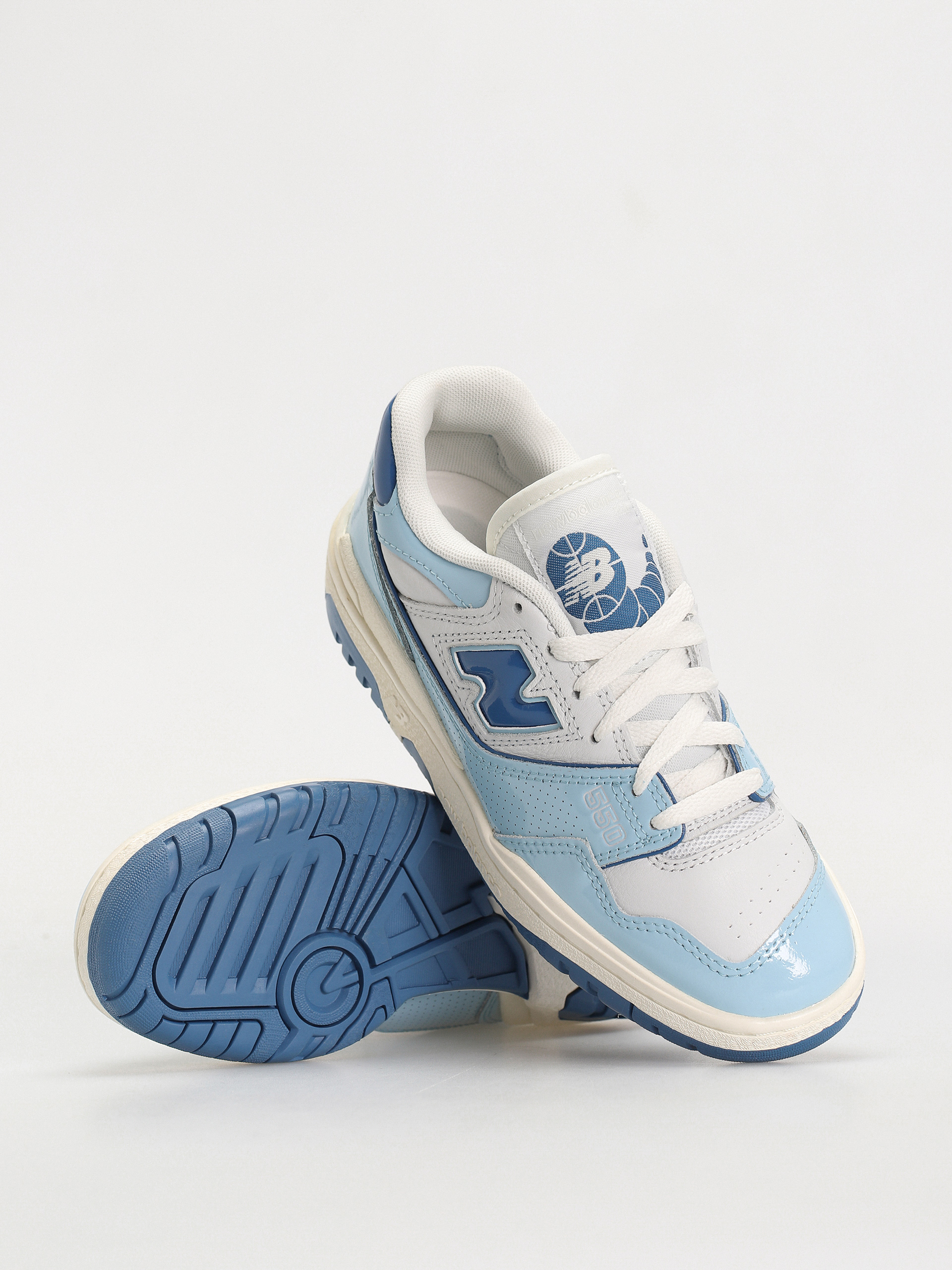 Обувки New Balance 550 (chrome blue patent)