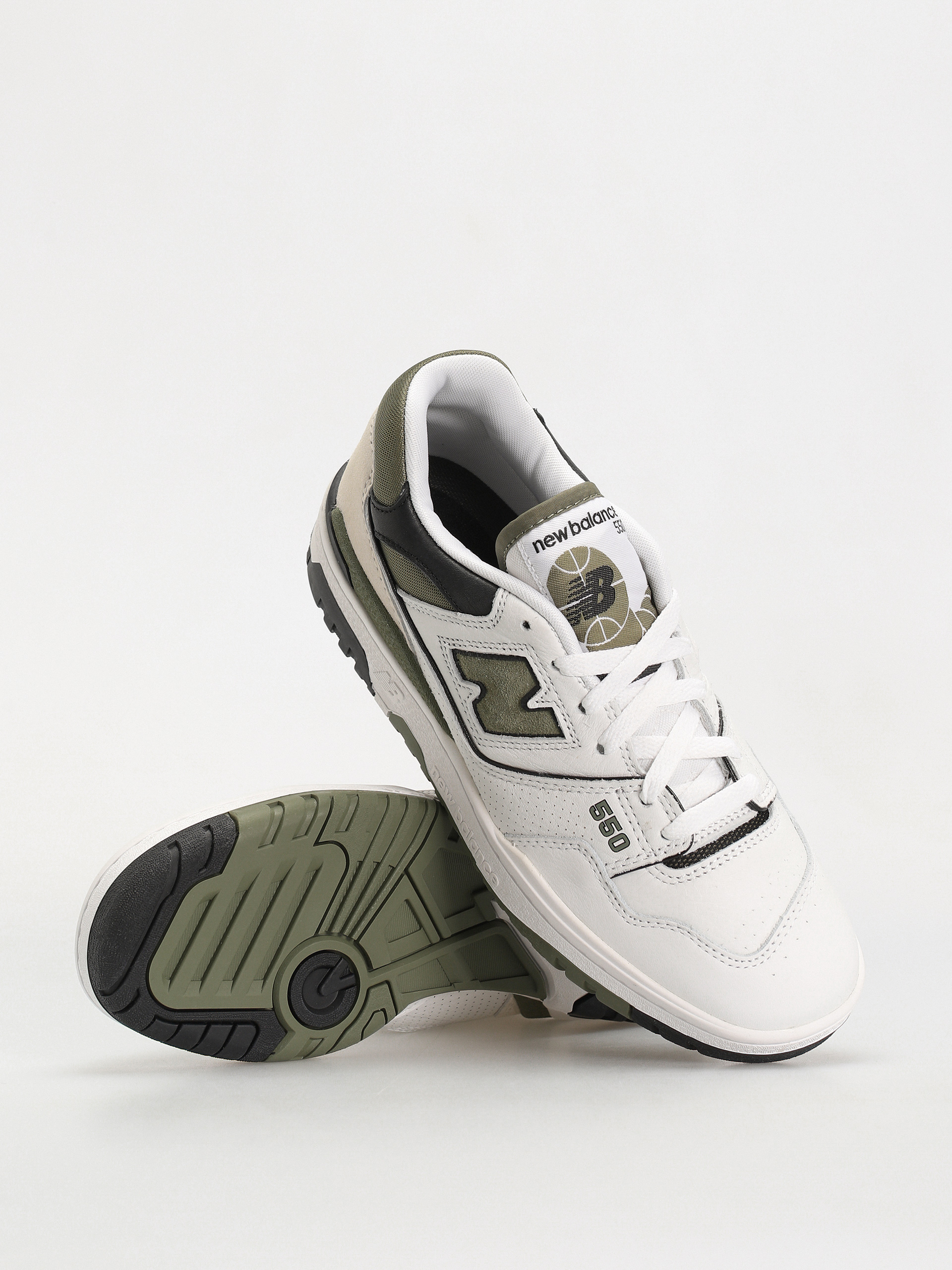 Обувки New Balance 550 (white dark olivine)