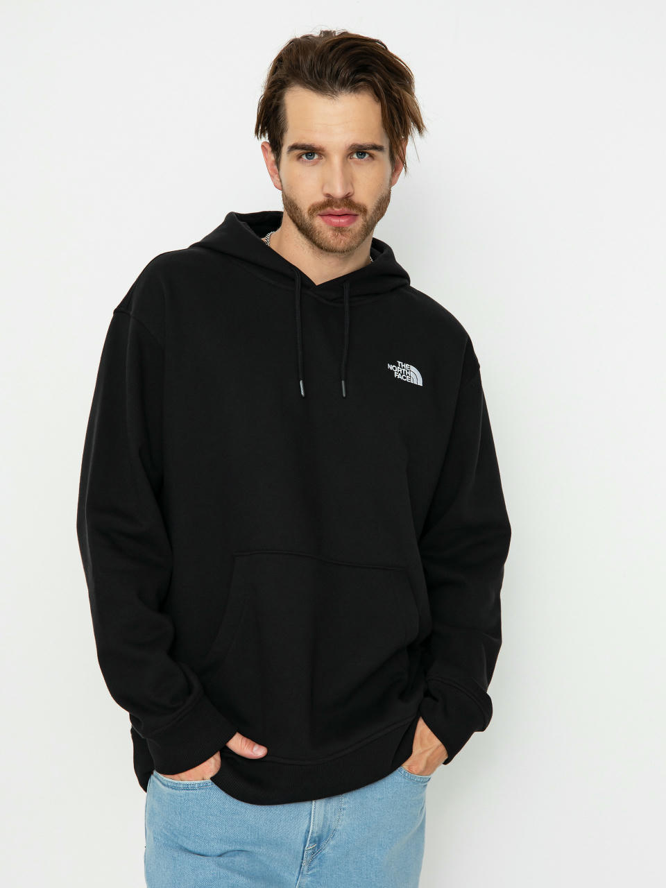 Суитшърт с качулка The North Face Essential HD (tnf black)