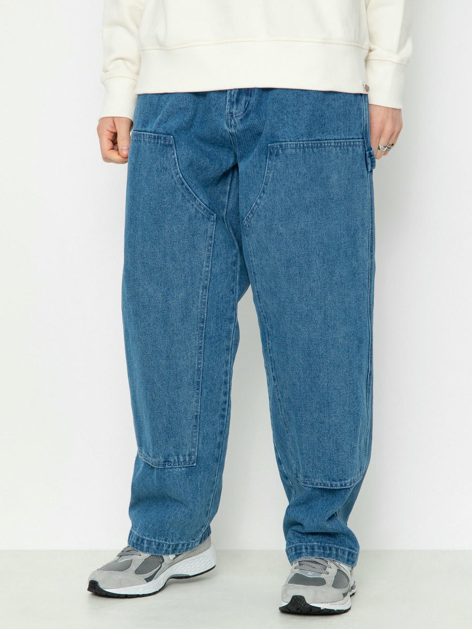 Панталони OBEY Bigwig Denim Carpenter (light indigo)