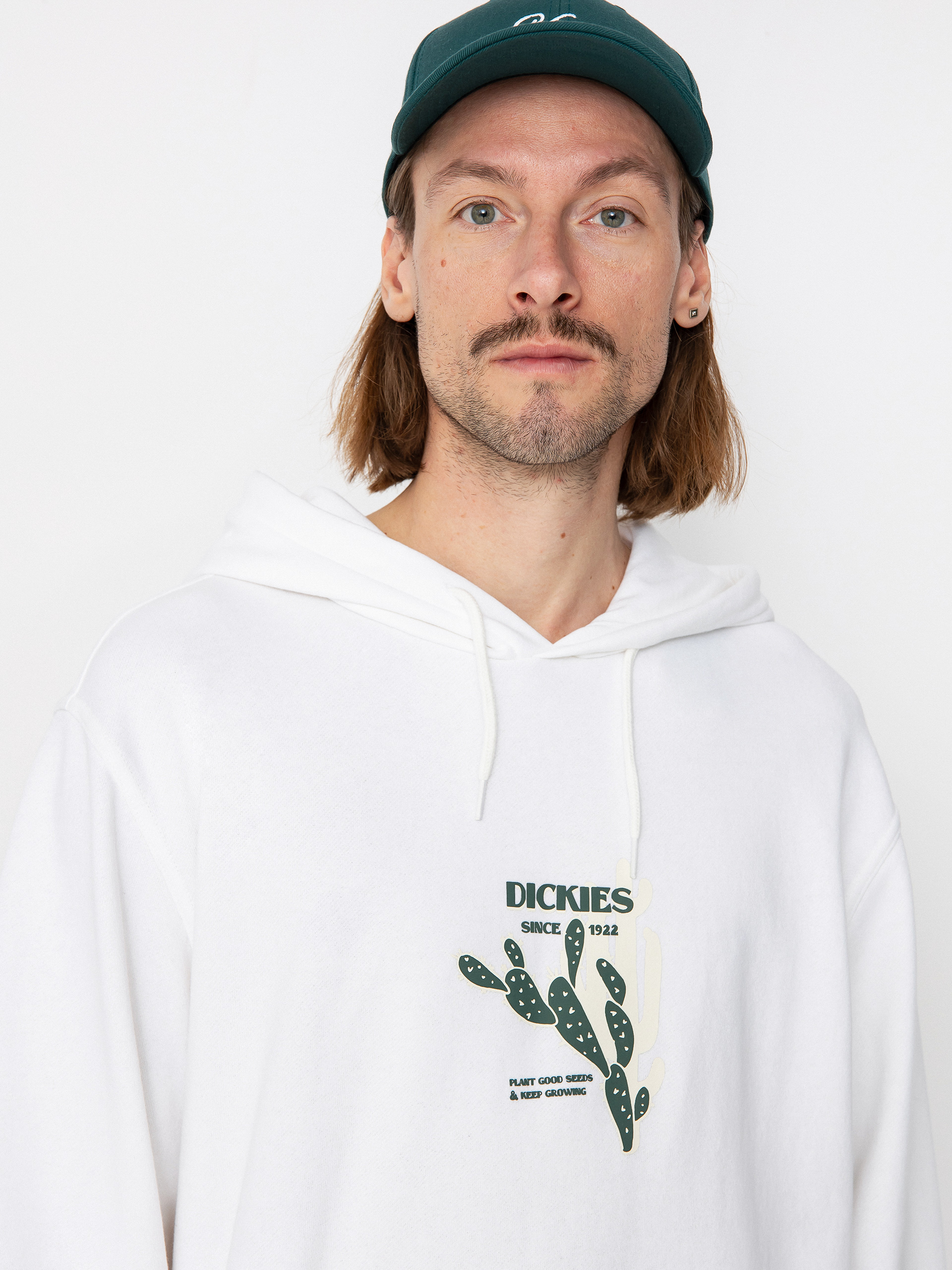 Суитшърт с качулка Dickies Herndon HD (white)