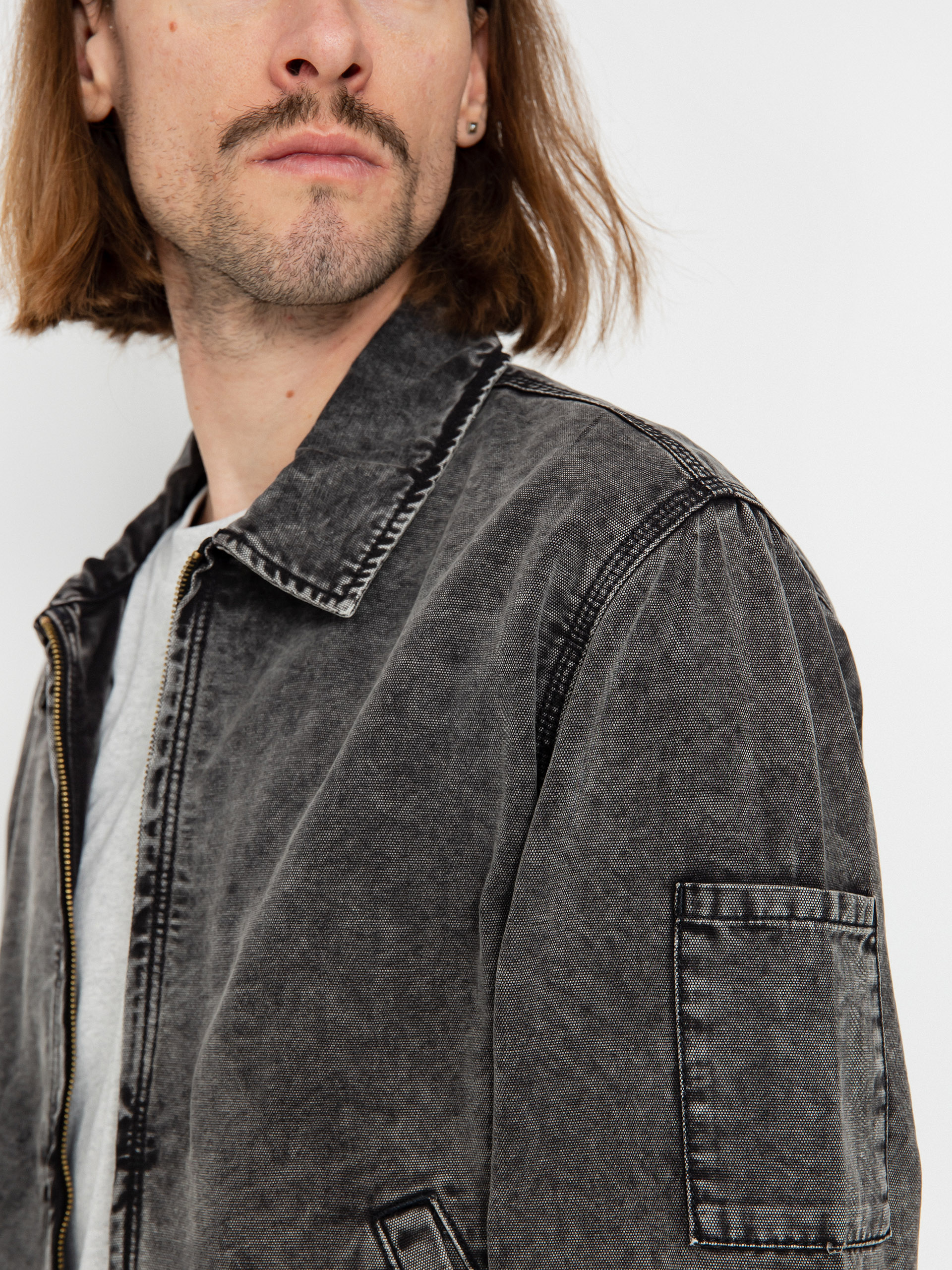 Яке Dickies Newington (dble dye/acid wash black)