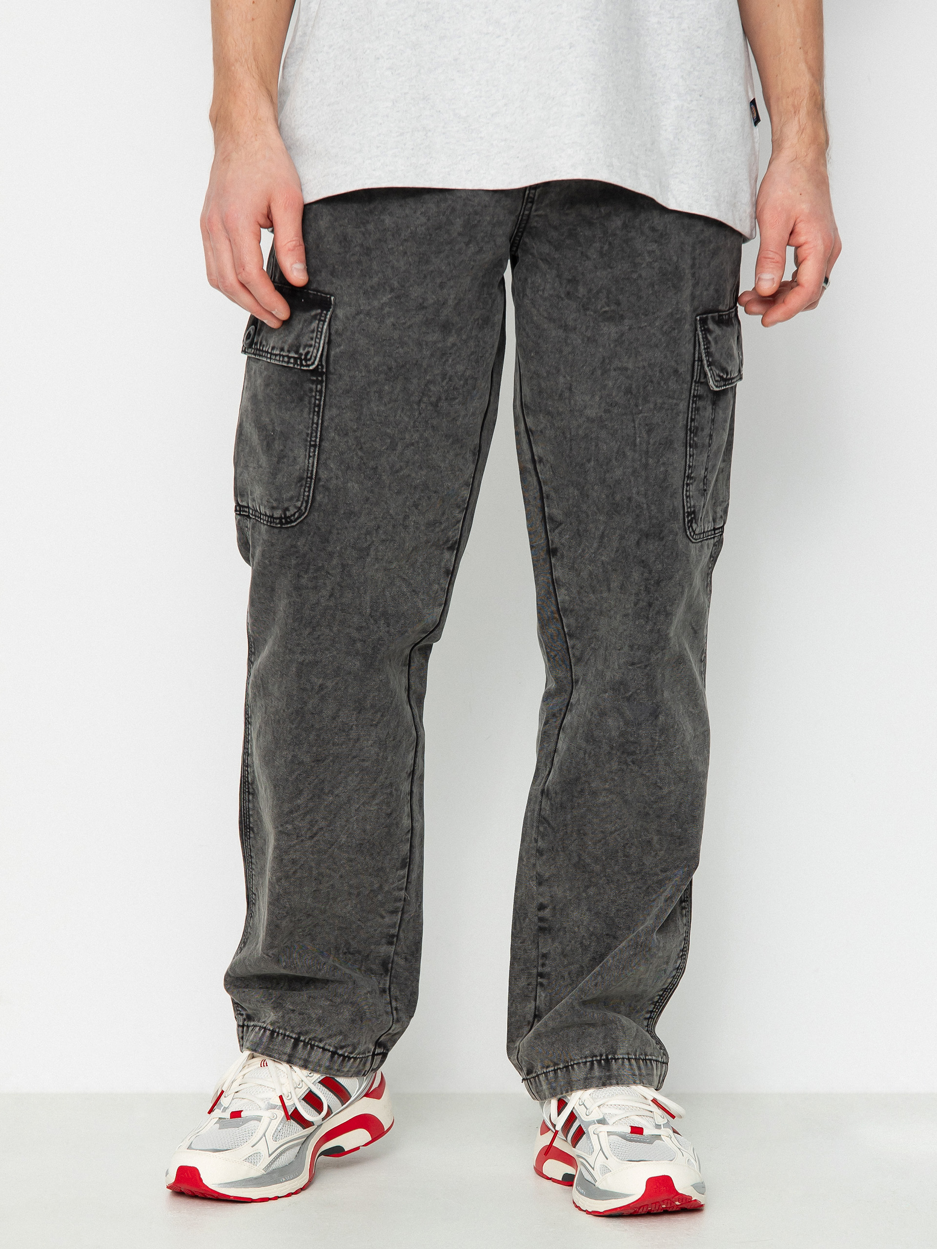 Панталони Dickies Newington (dble dye/acid wash black)