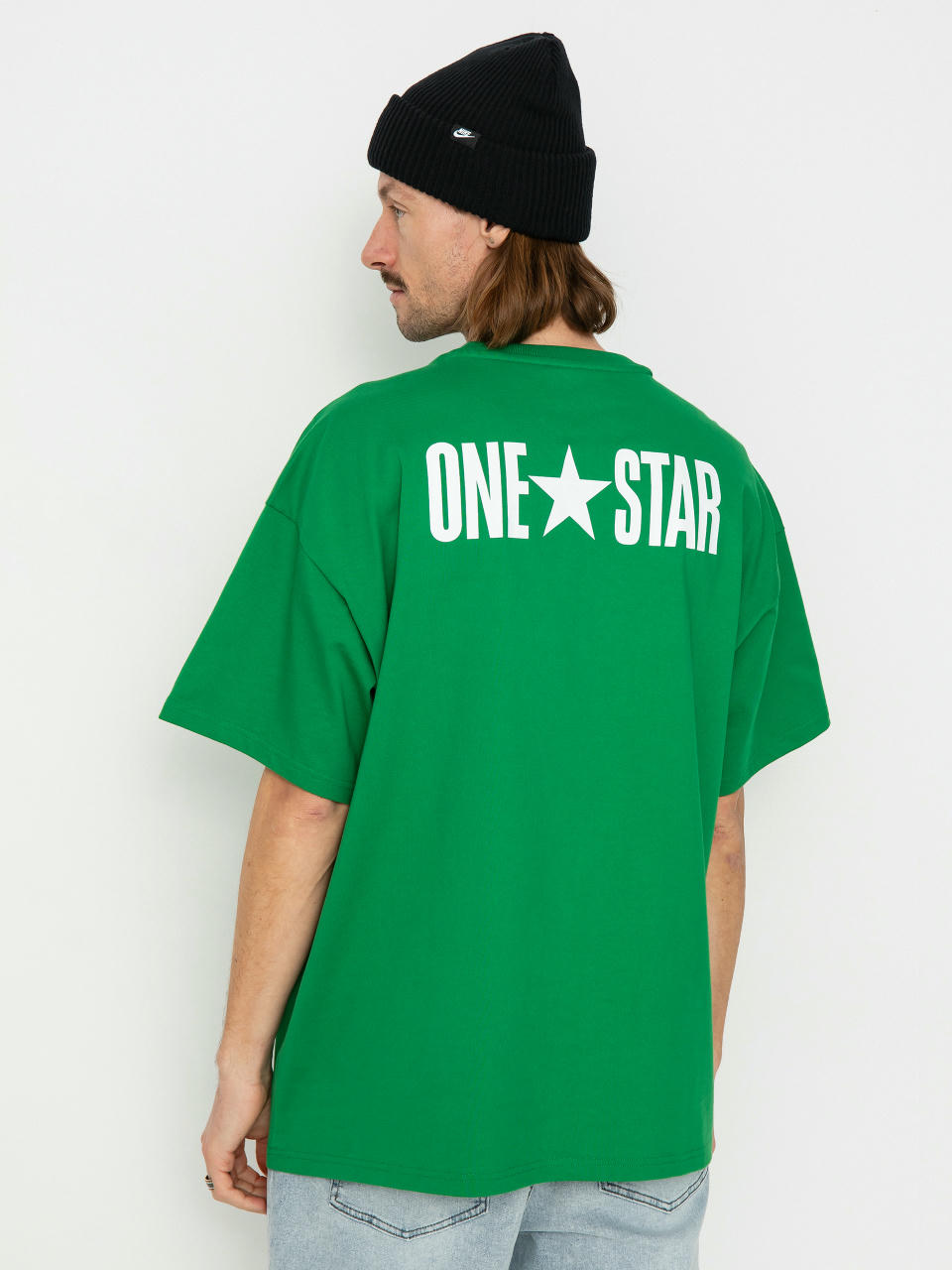 Тениска Converse One Star (pine green)