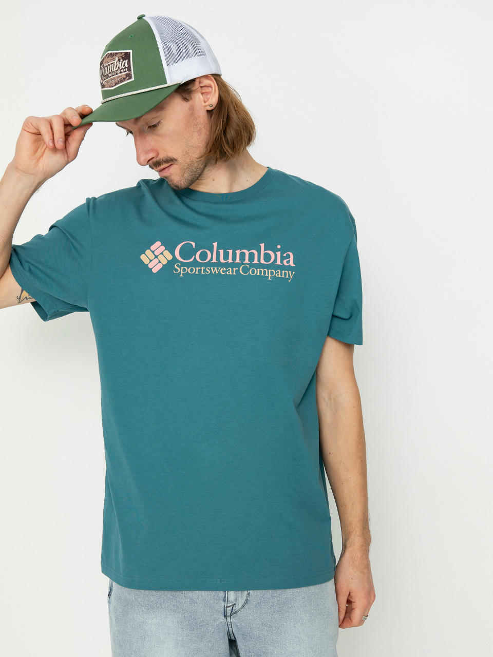 Тениска Columbia Csc Basic Logo (cloudburst/csc retro logo)
