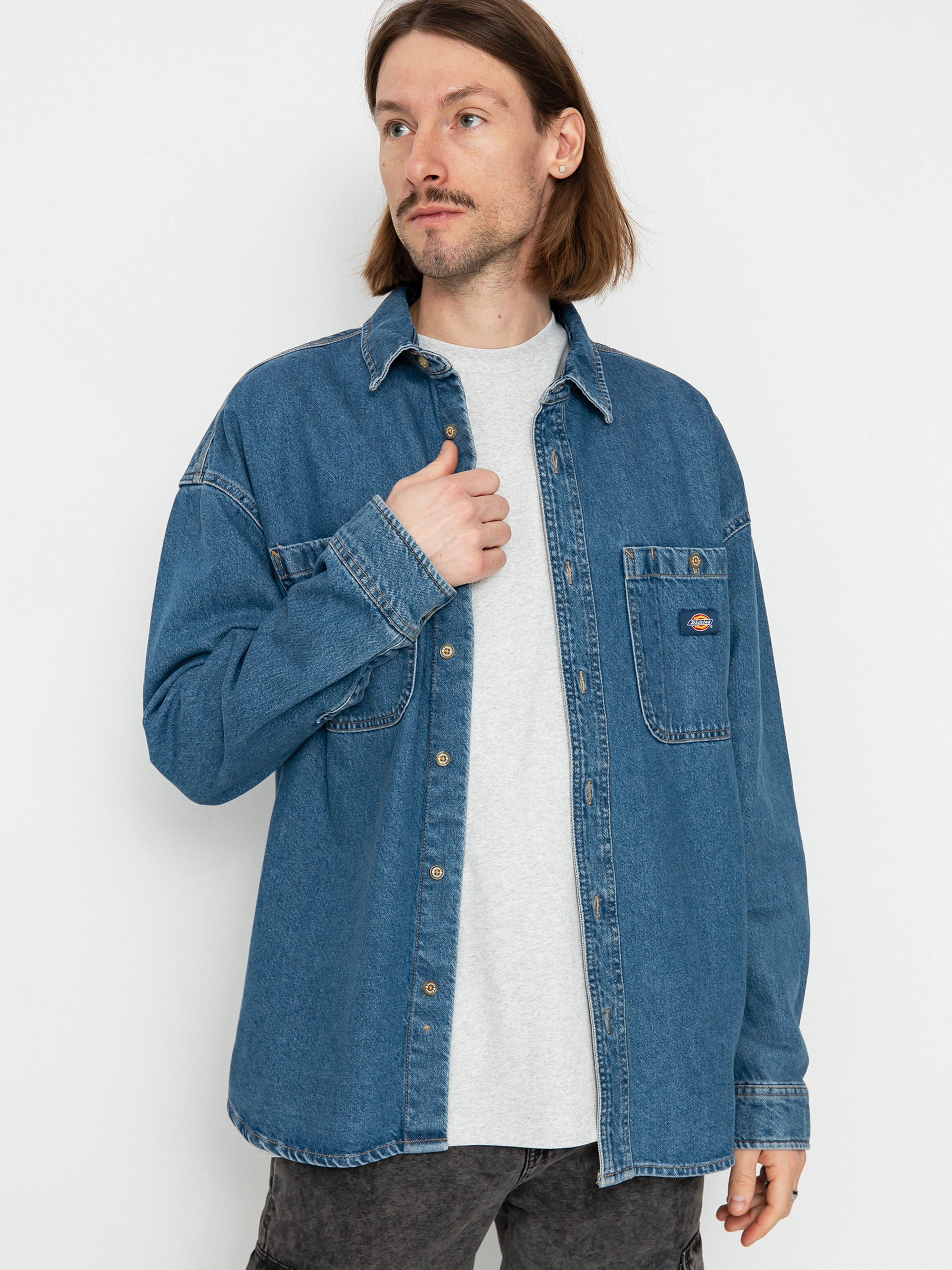 Риза Dickies Houston (classic blue)