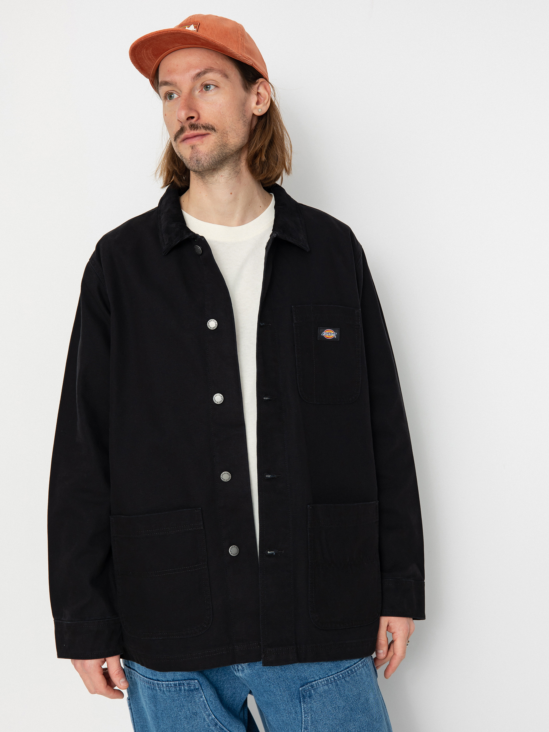 Яке Dickies Duck Lined Chore (stone washed black)