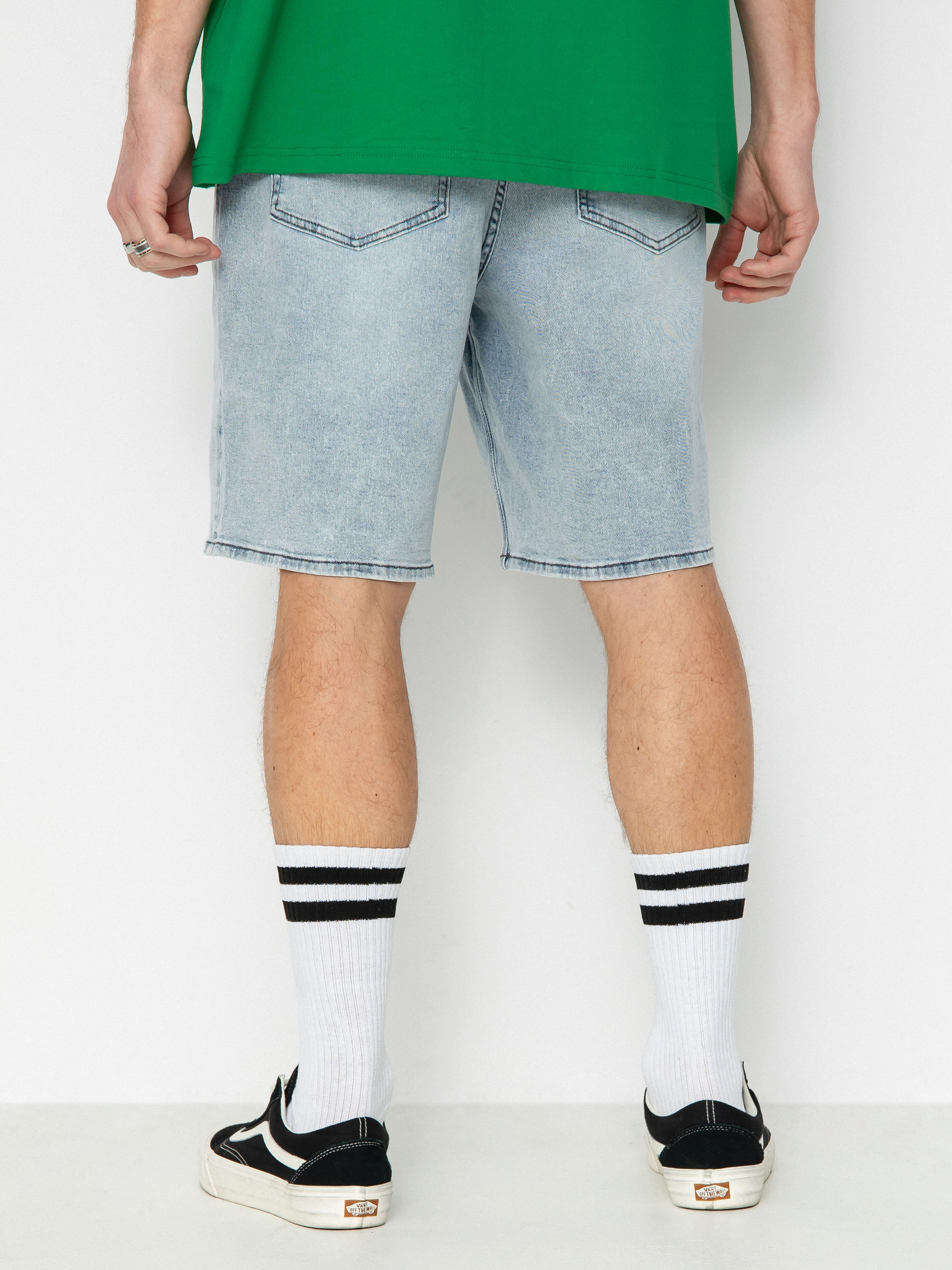 Къси панталони Volcom Billow Denim (desert dirt indigo)